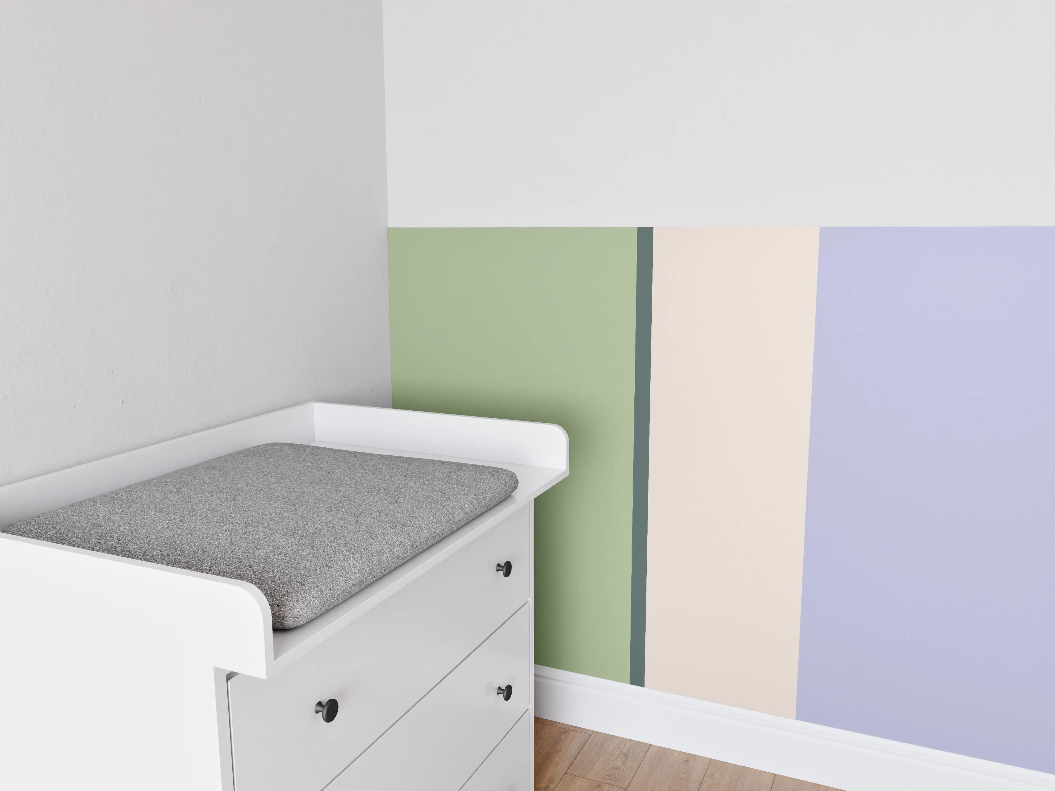 Babyzimmer Wandgestaltung - The Vintages - Vertikal - Colin