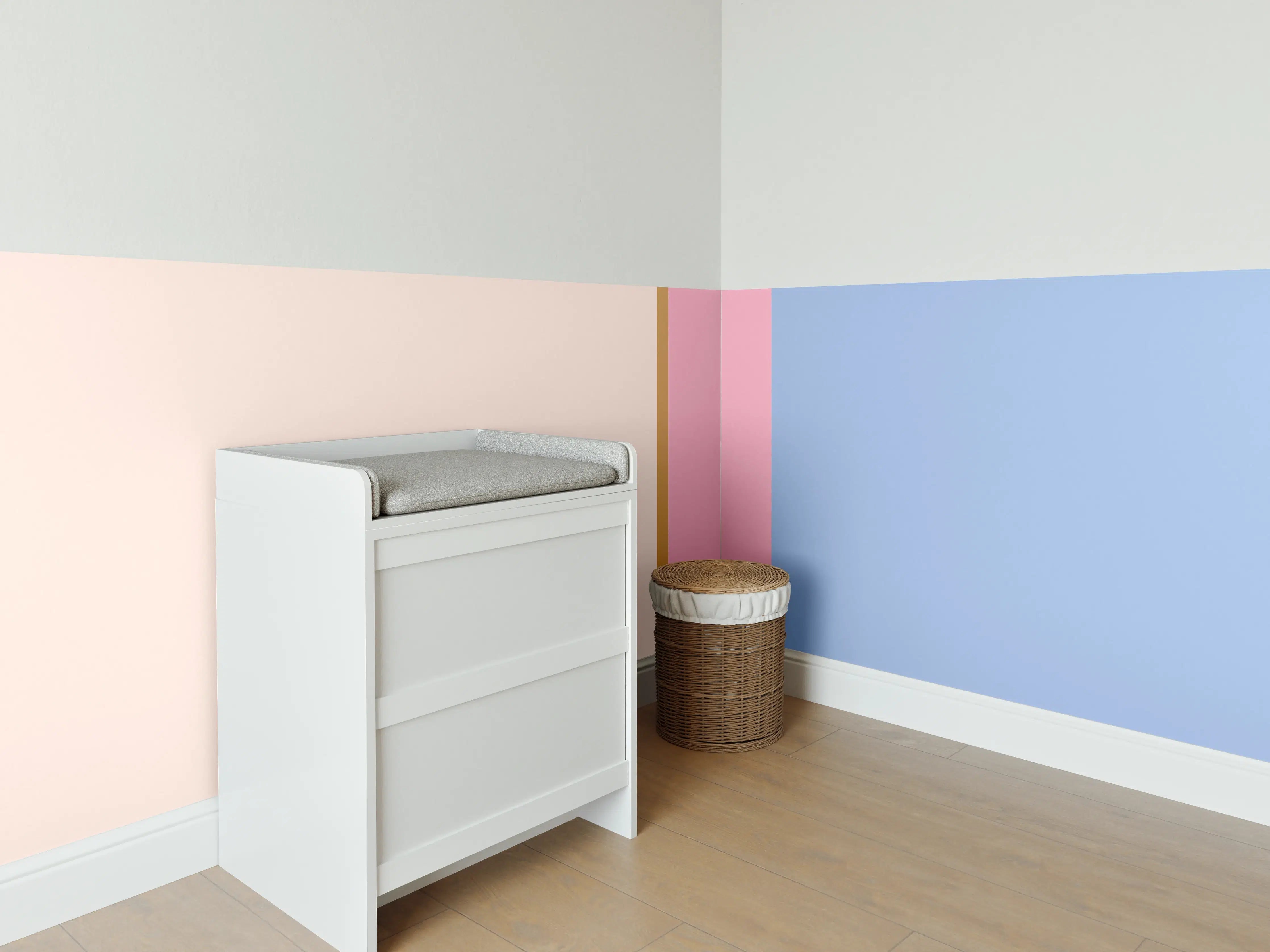 Babyzimmer Wandgestaltung - The Vintages - Vertikal - Eloise