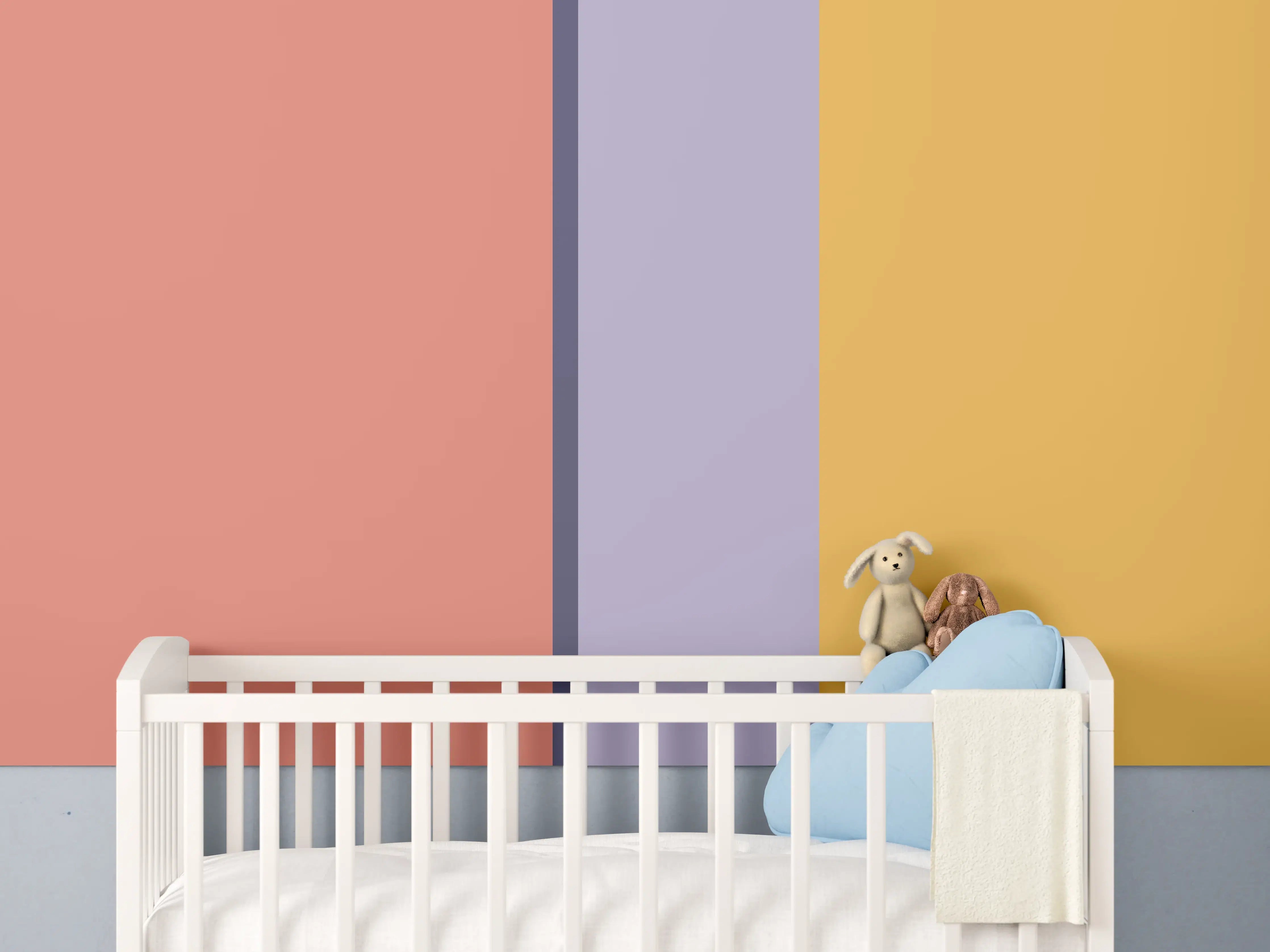 Babyzimmer Wandgestaltung - The Vintages - Vertikal - Penelope