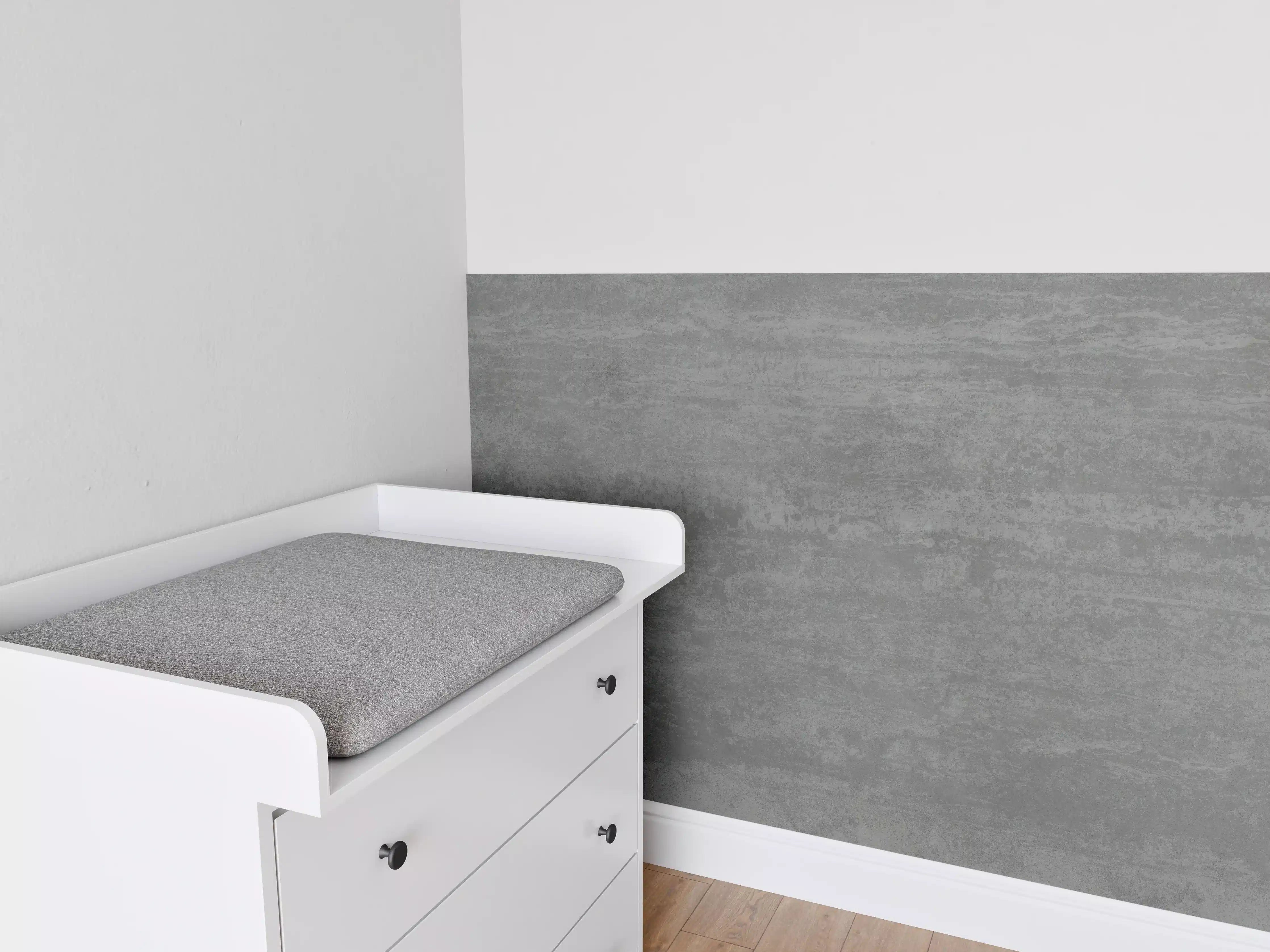 Babyzimmer Wandgestaltung - Travertino Marmor Textur