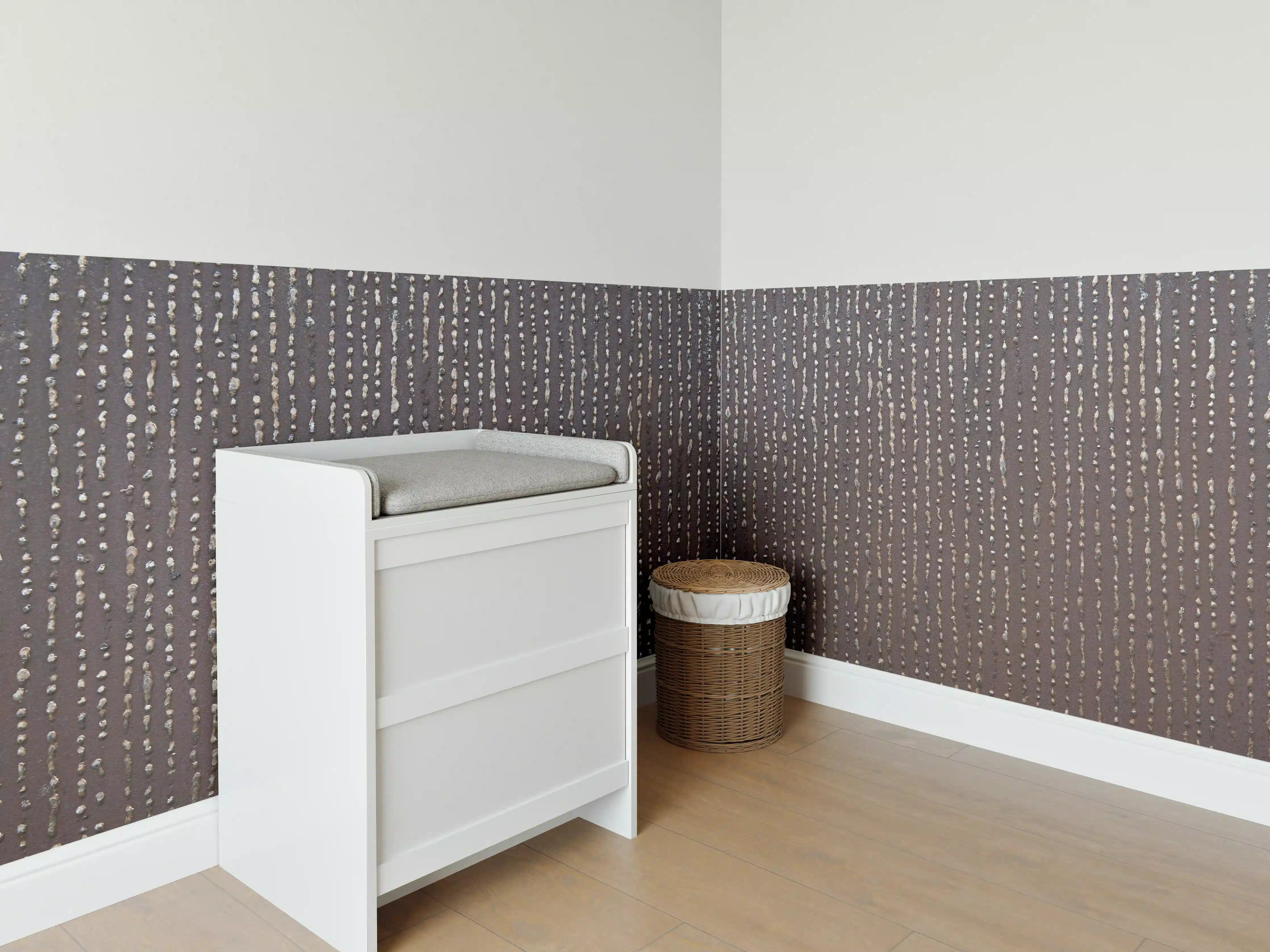 Babyzimmer Wandgestaltung - Ungewöhnliche Tropfenstruktur