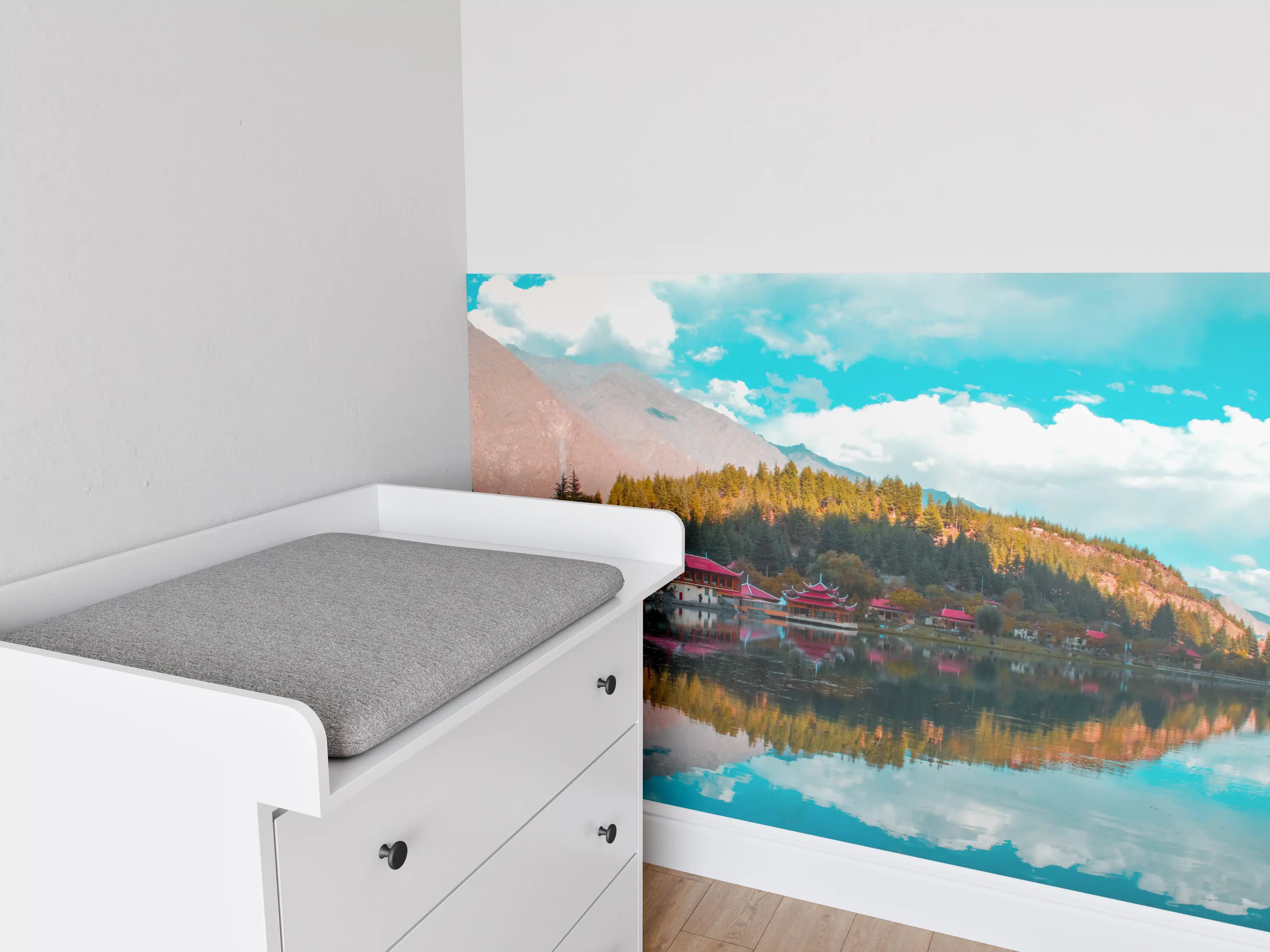 Babyzimmer Wandgestaltung - Unterer Kachura-See