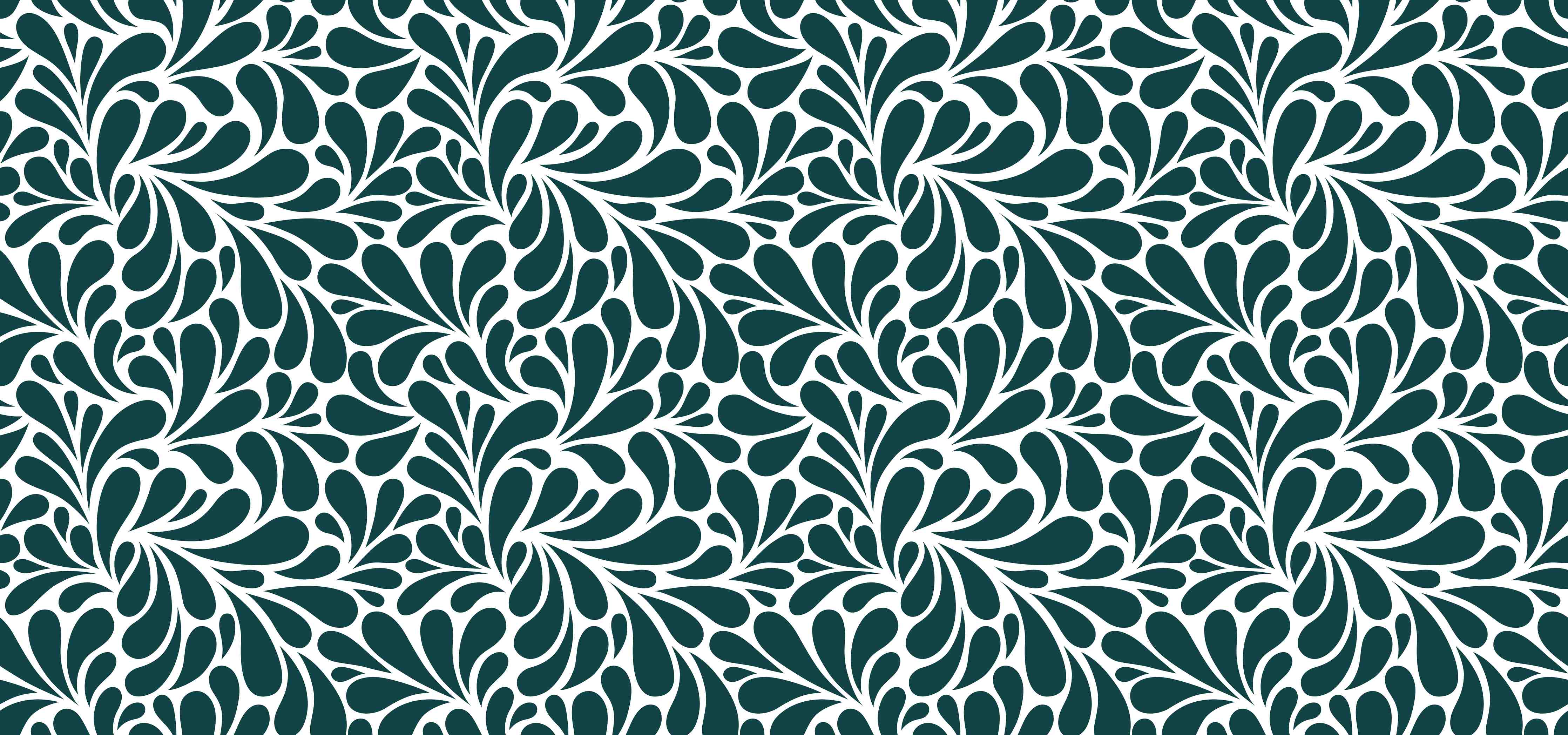 Babyzimmer Wandgestaltung-Verführerisches Petrolgrün-Muster