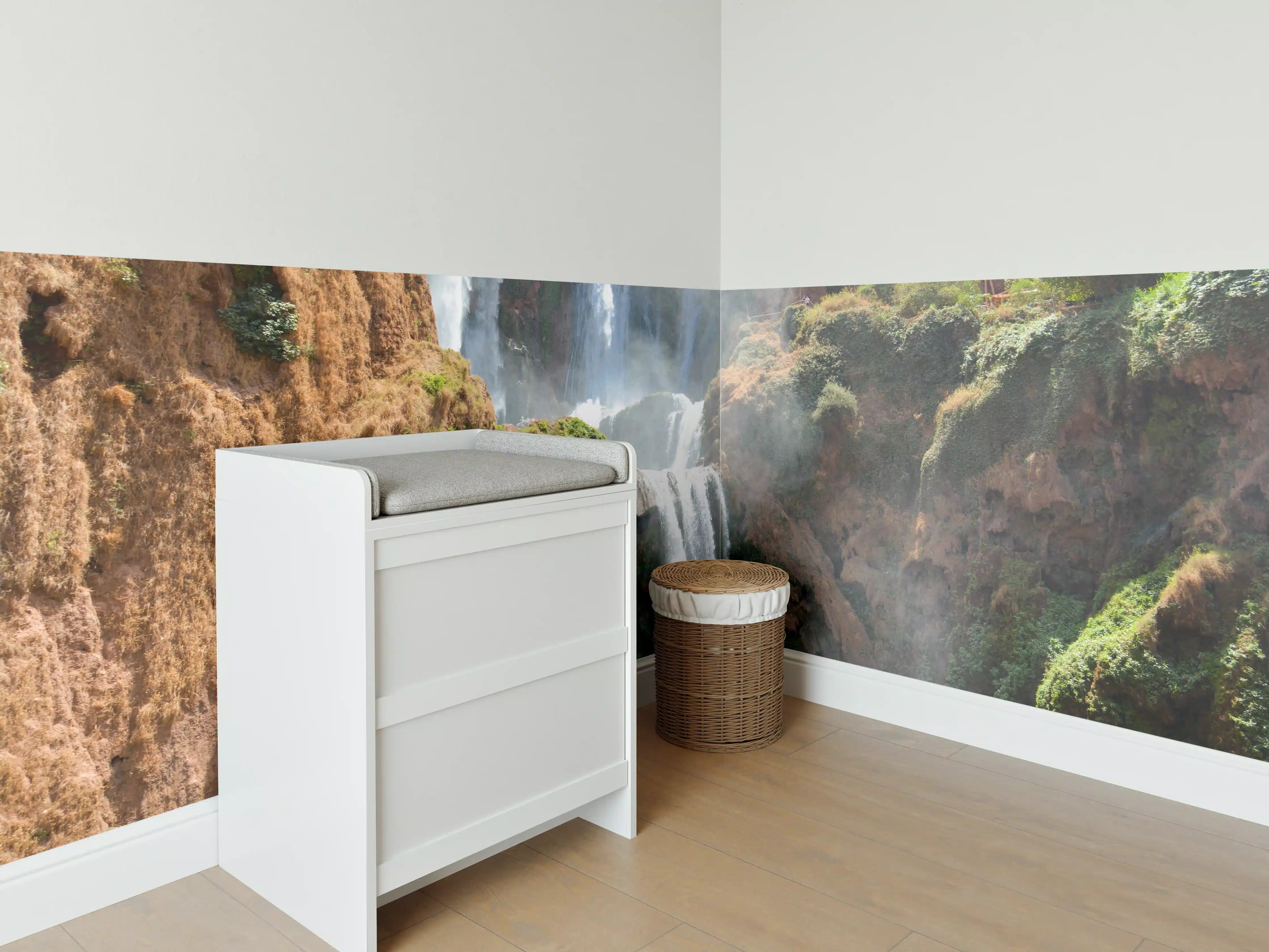 Babyzimmer Wandgestaltung - Wasserfälle von Ouzoud