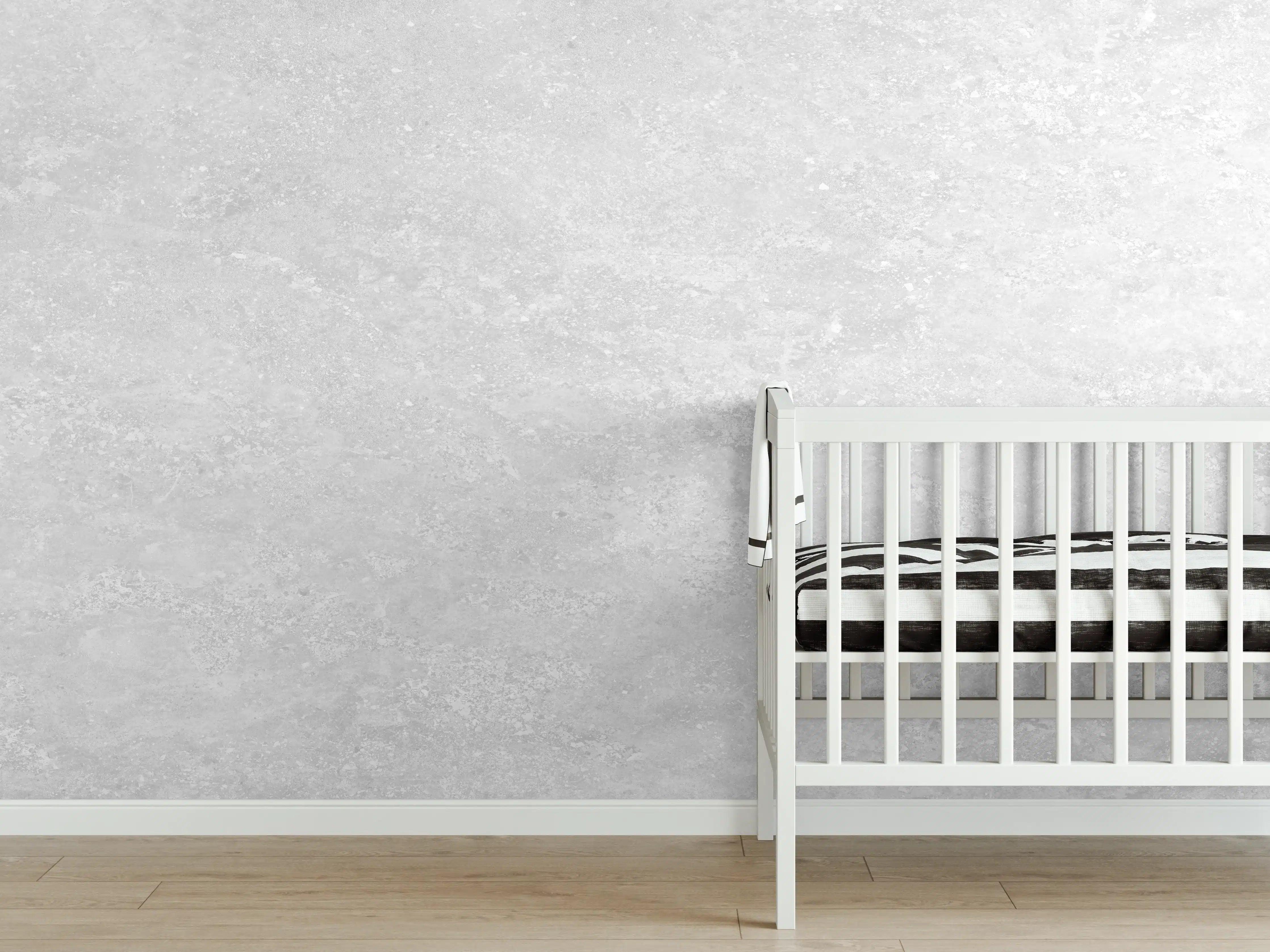 Babyzimmer Wandgestaltung - Weißer Hintergrund Marmor Wand Textur für Design Kunstwerk