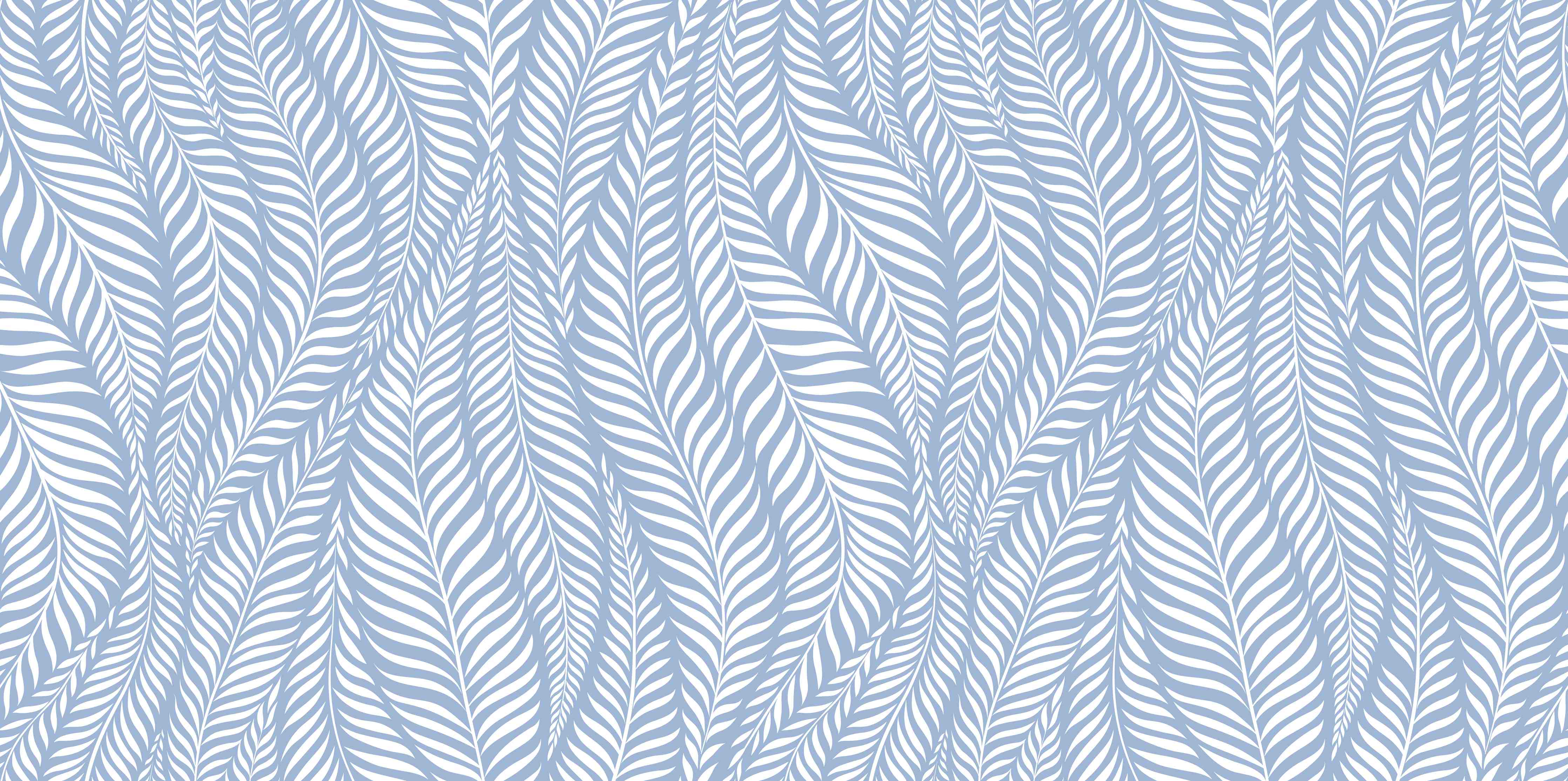 Babyzimmer Wandgestaltung-Zarte Blau-Wellen-Design