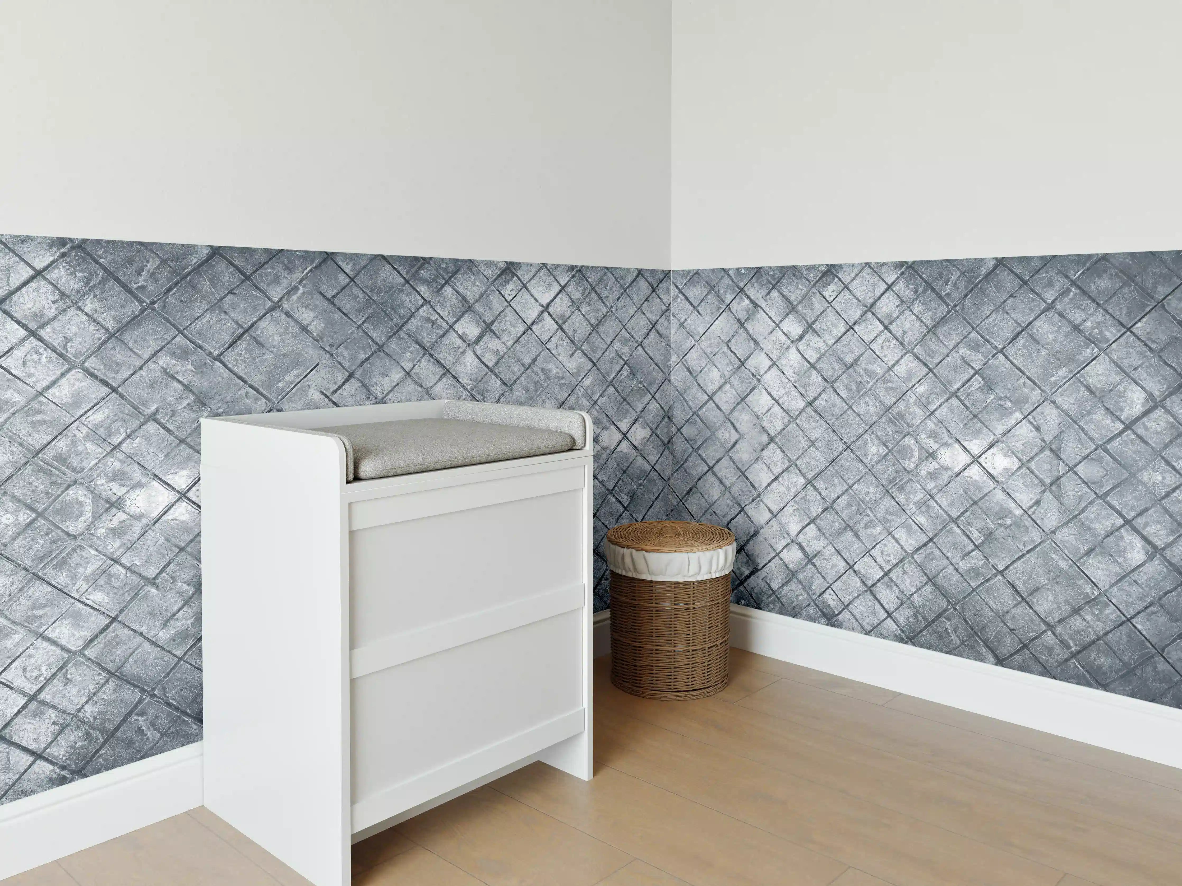 Babyzimmer Wandgestaltung - Zement oberflächen Textur von Beton