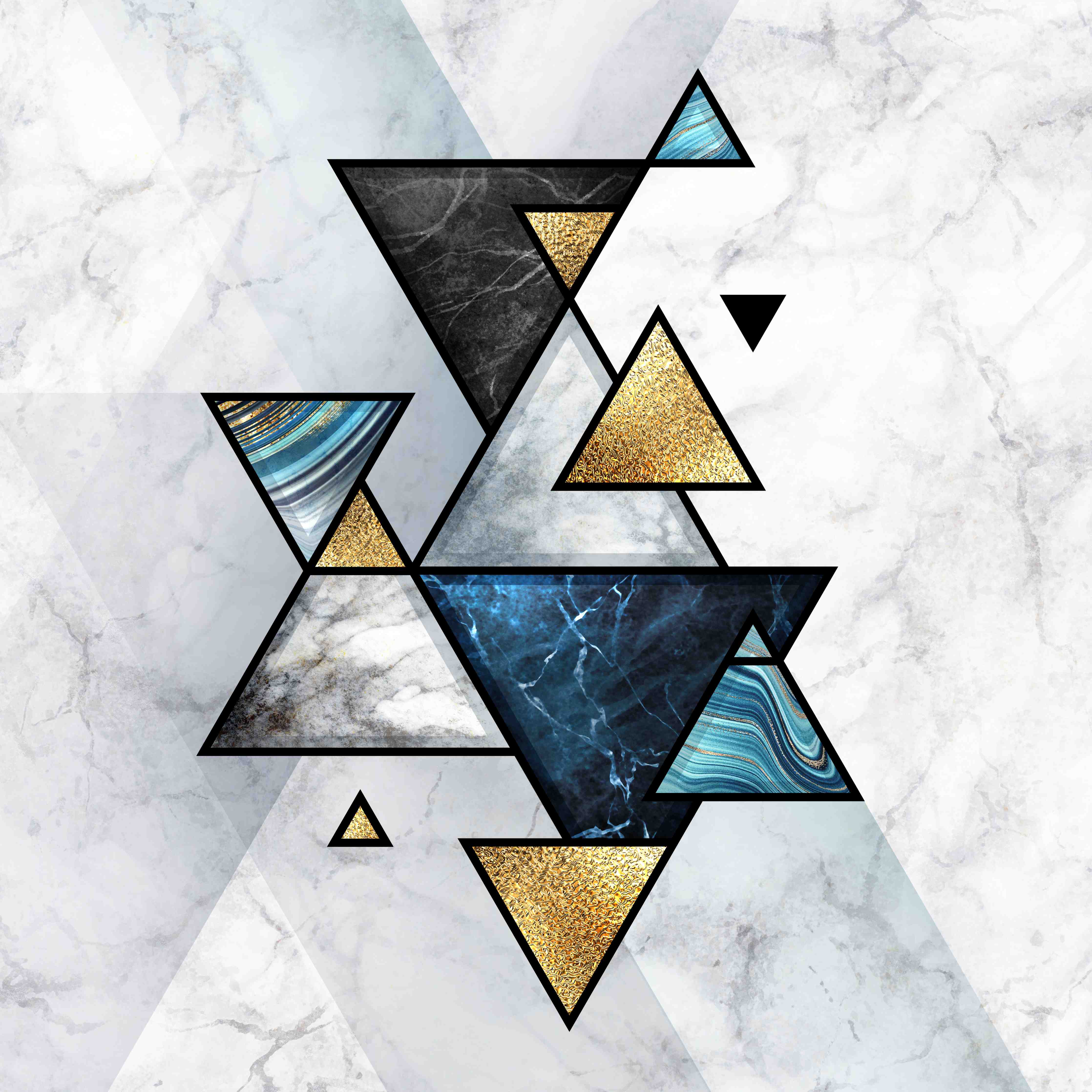 Badewannen-Rückwand-Abstrakte Marmor Mosaik Textur