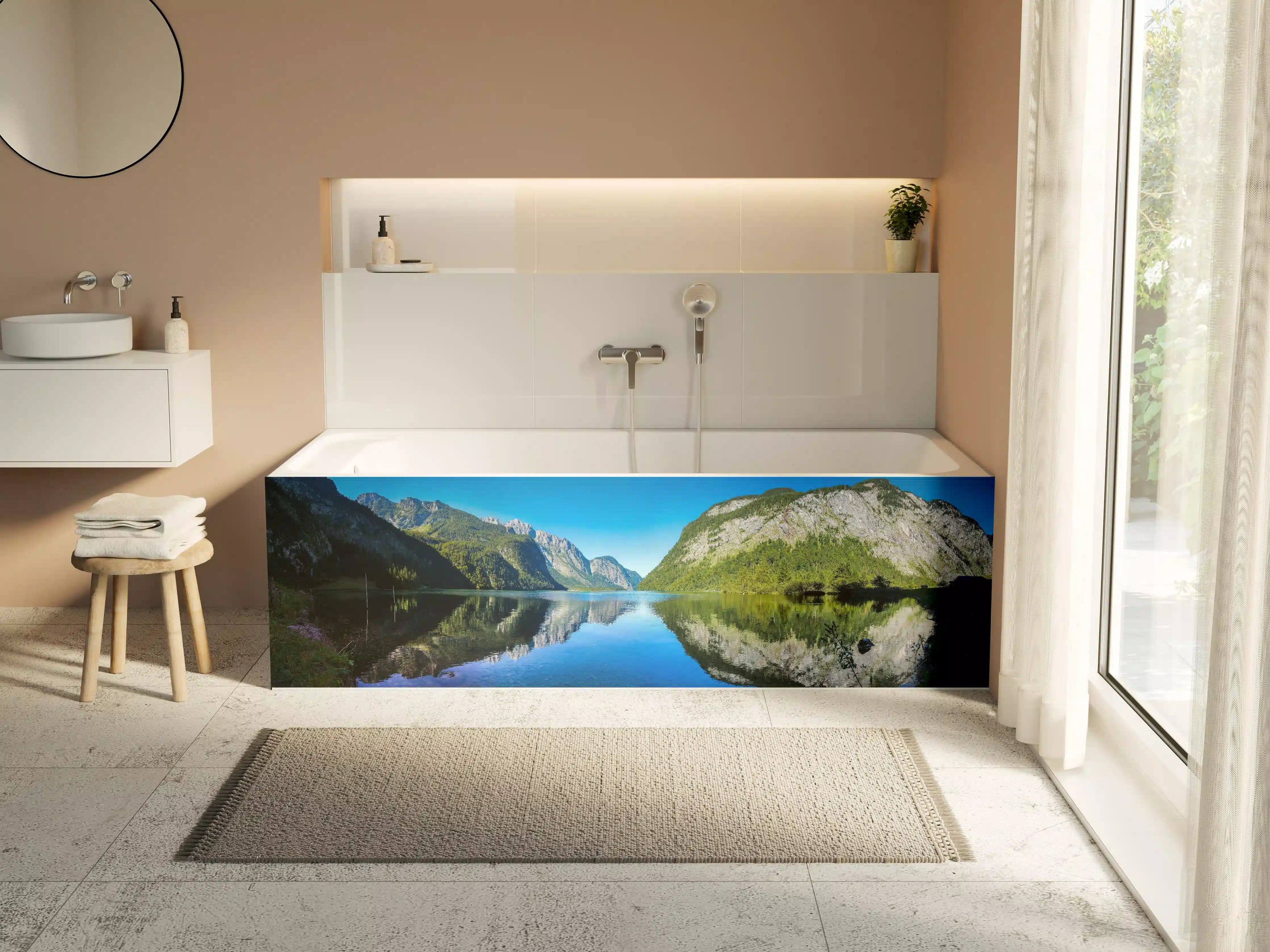 Badewannen-Rückwand - Alpen Königsee Österreich