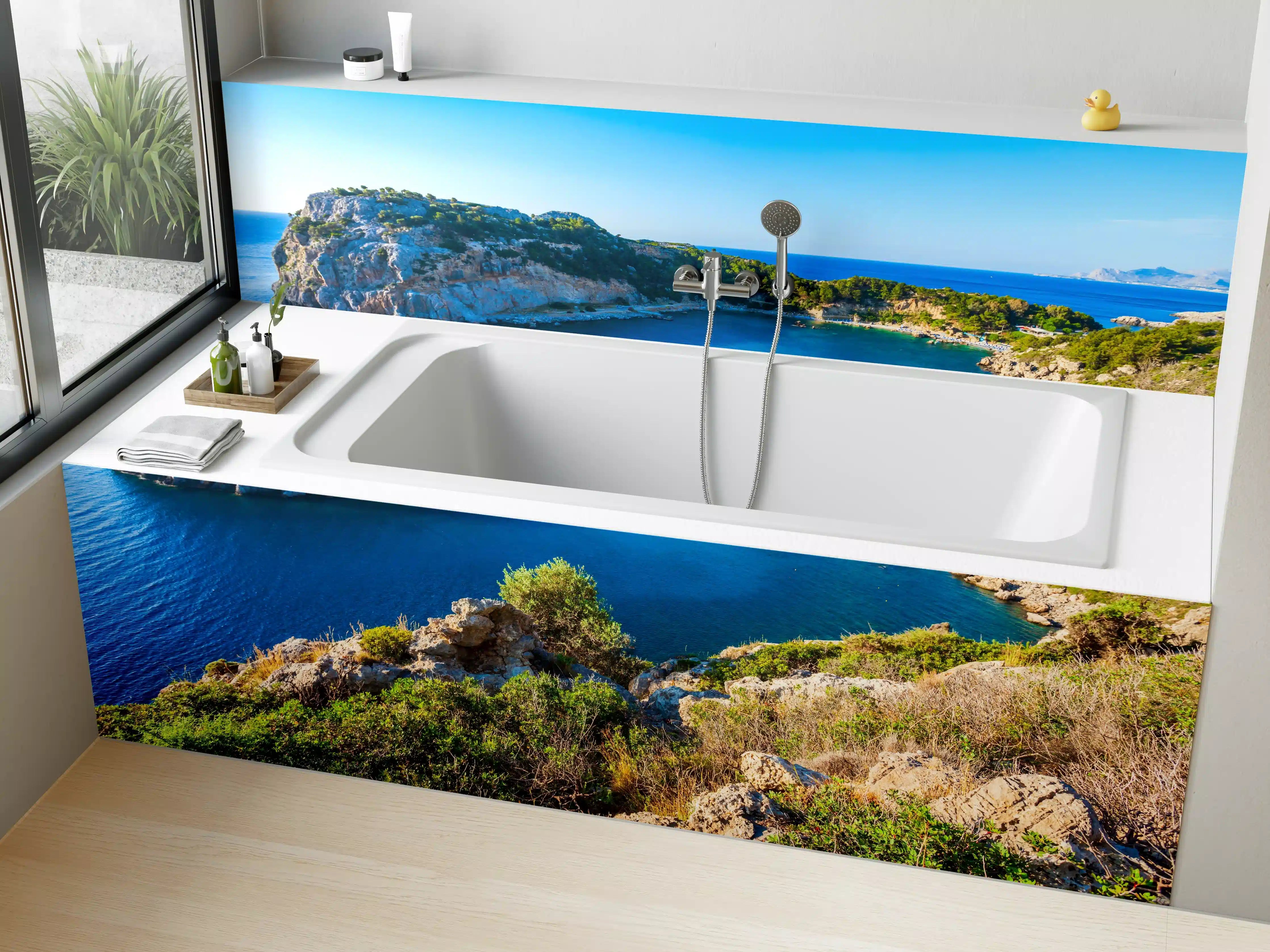 Badewannen-Rückwand - Anthony-Quinn-Bucht