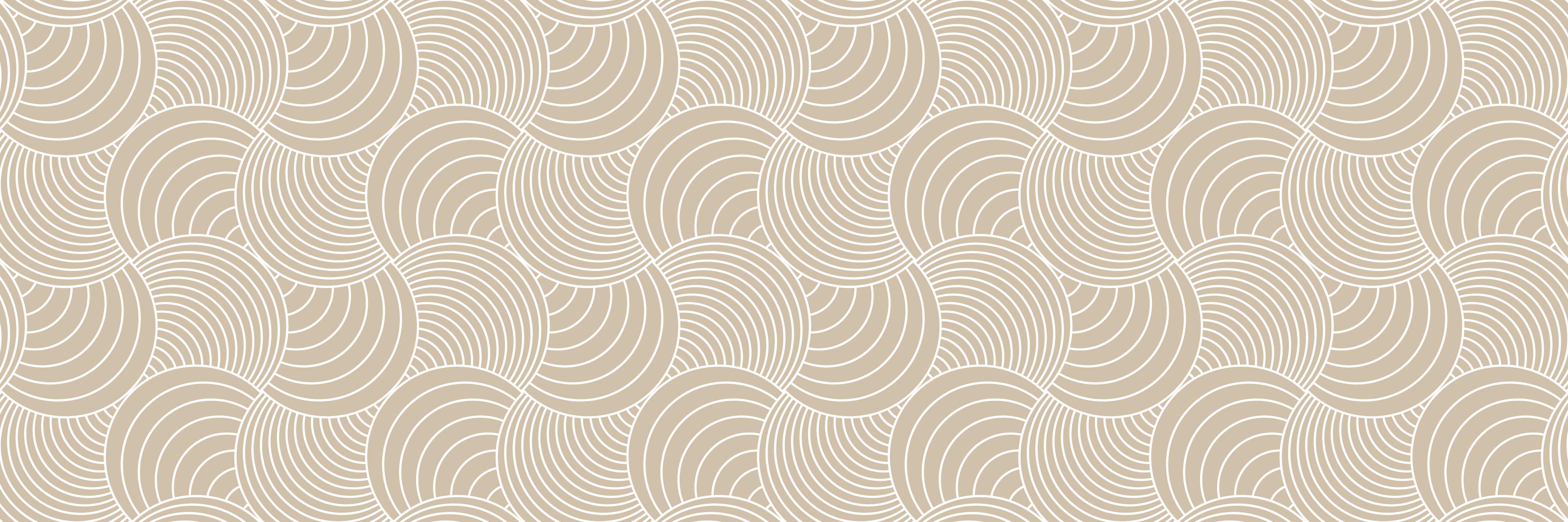 Badewannen-Rückwand-Beige Wellenmuster mit weißen Linien