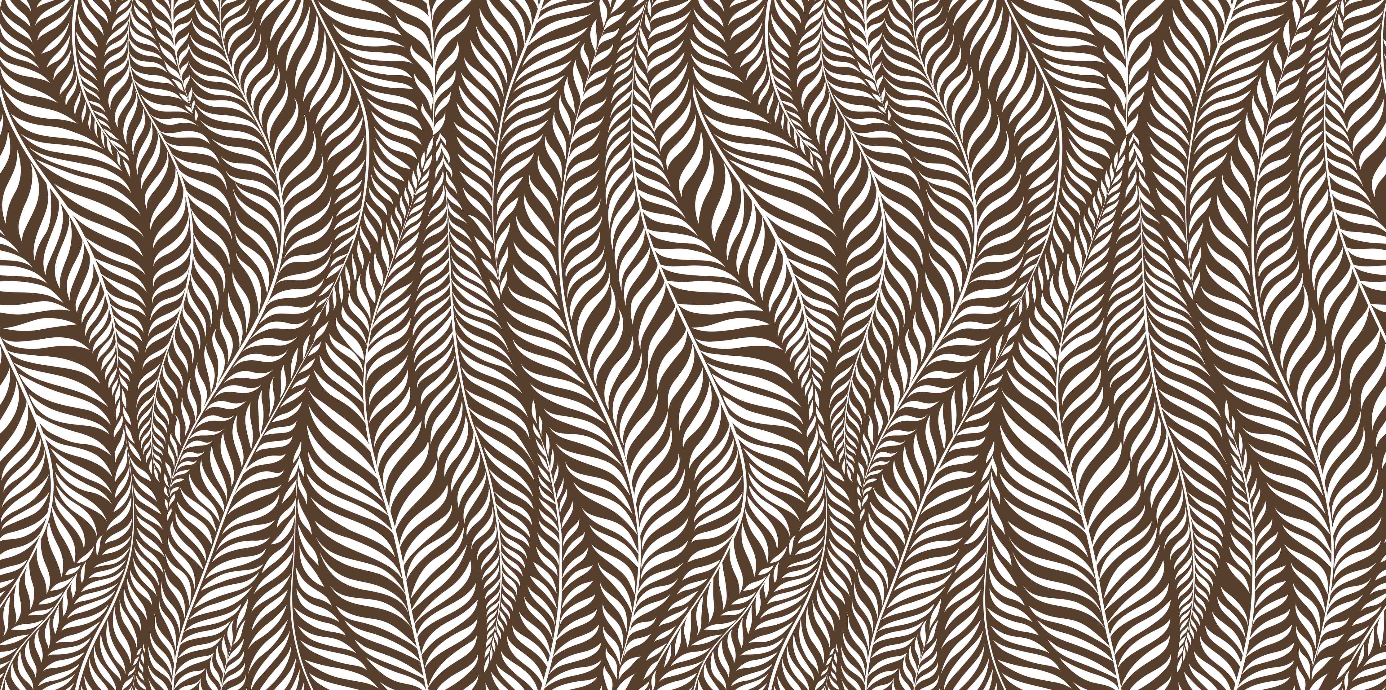 Badewannen-Rückwand-Braune Blättermuster mit feiner Linienstruktur