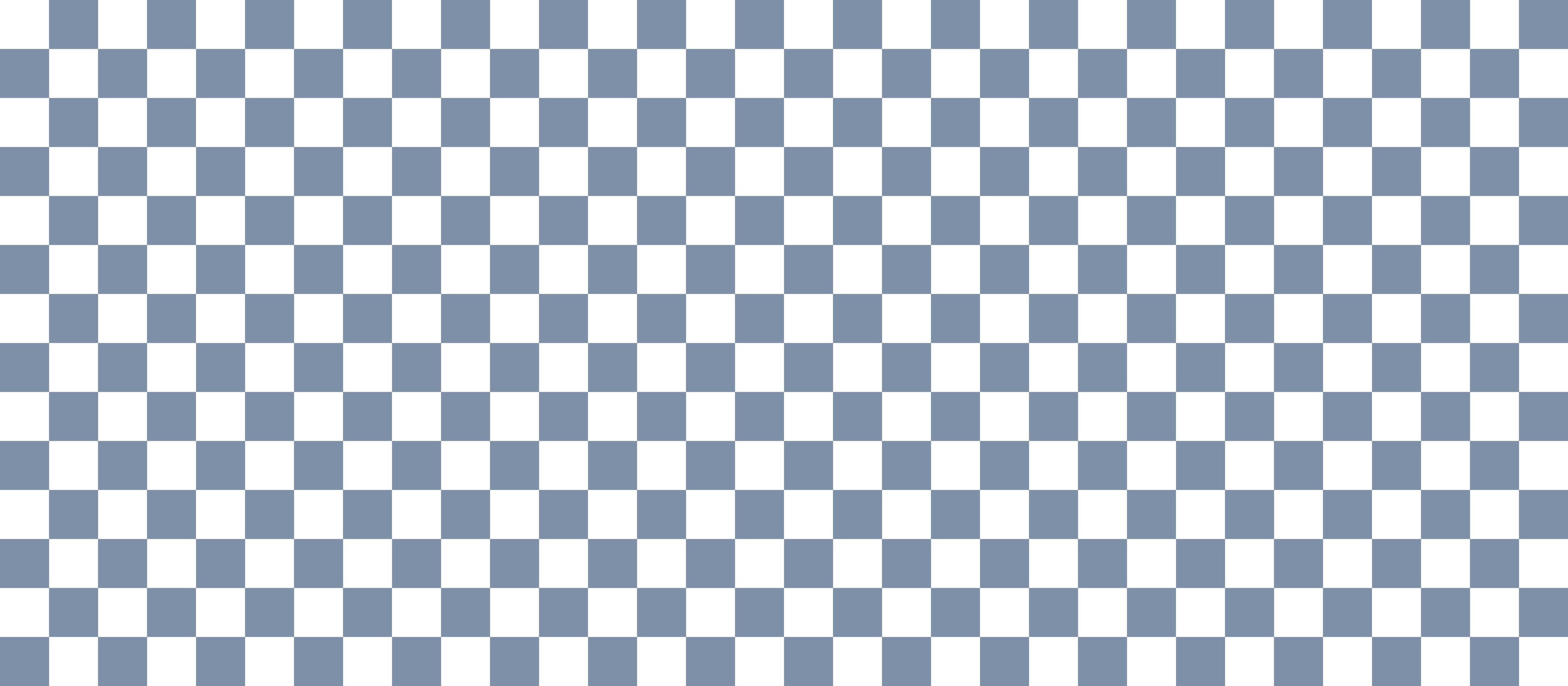 Badewannen-Rückwand-Checkered Pattern in Blau und Weiß
