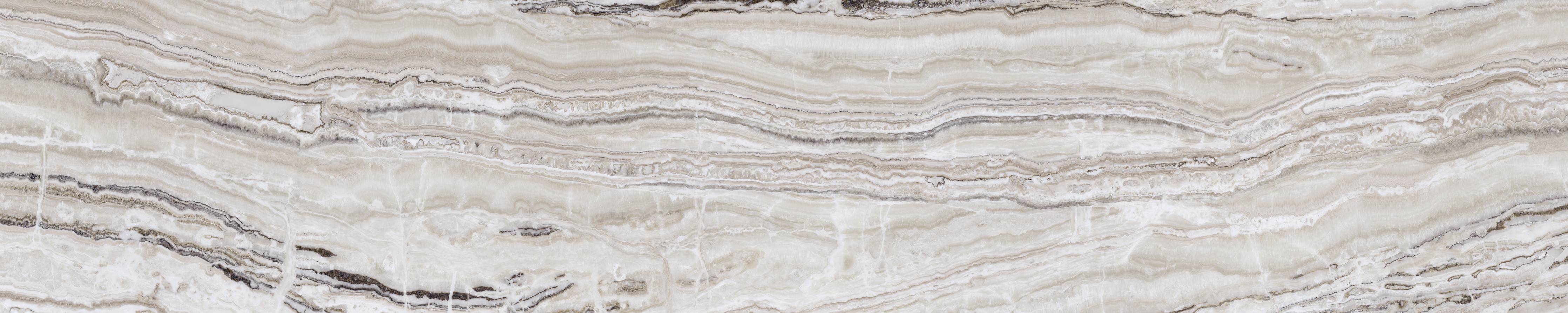 Badewannen-Rückwand-Eleganter Grau-Weiß-Marmor