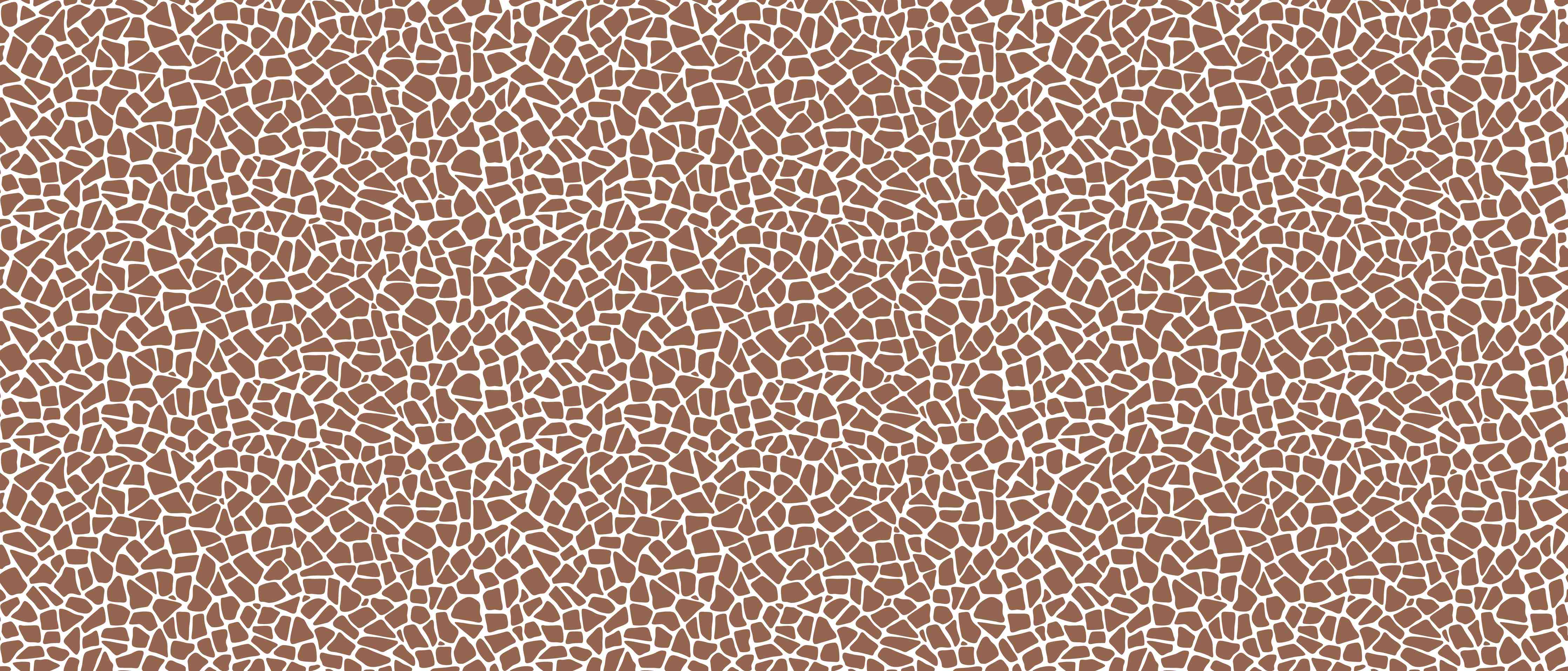 Badewannen-Rückwand-Elegantes braunes Mosaik mit feinen Linien