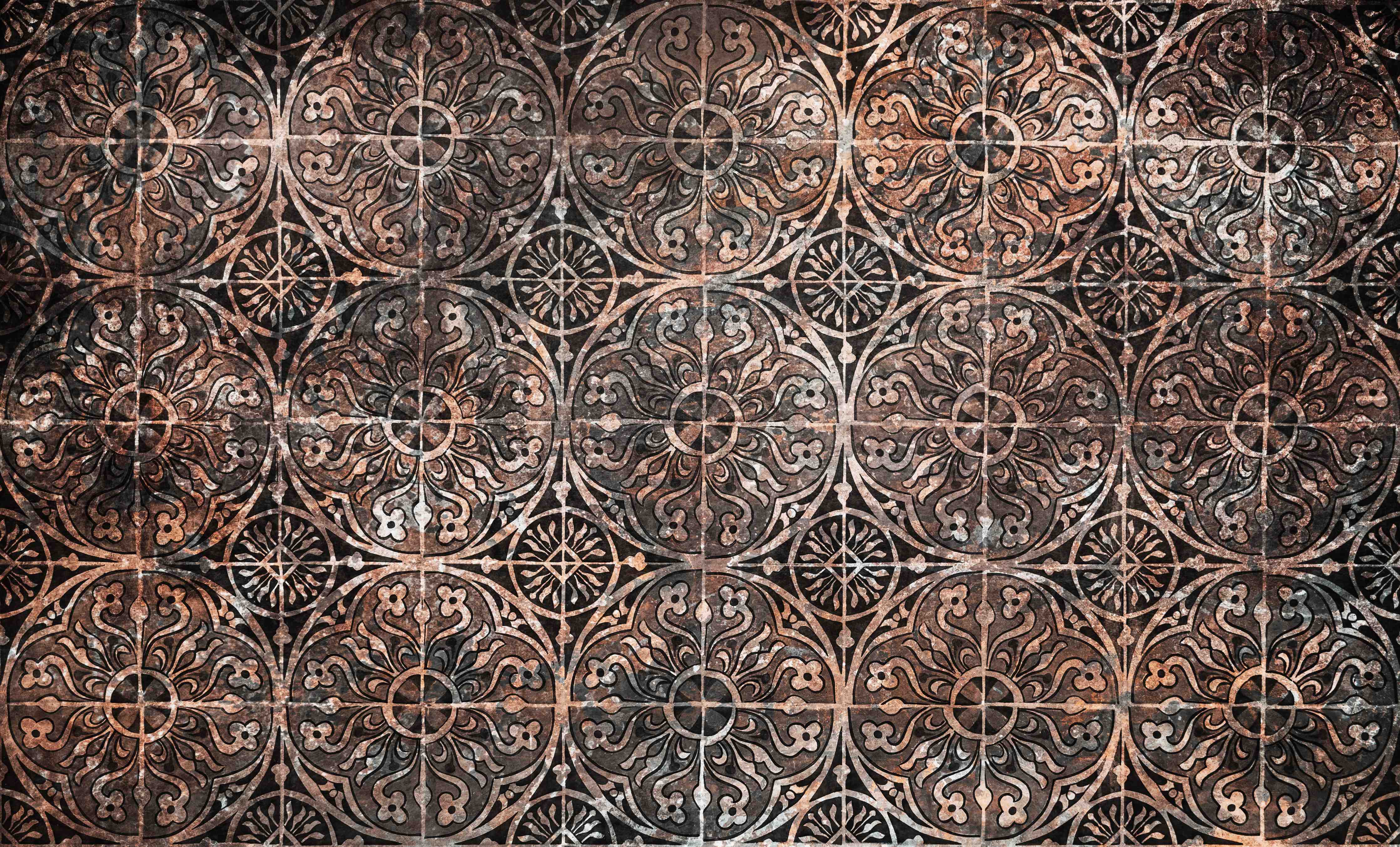 Badewannen-Rückwand-Erdige Grautöne in Fliesenmustern