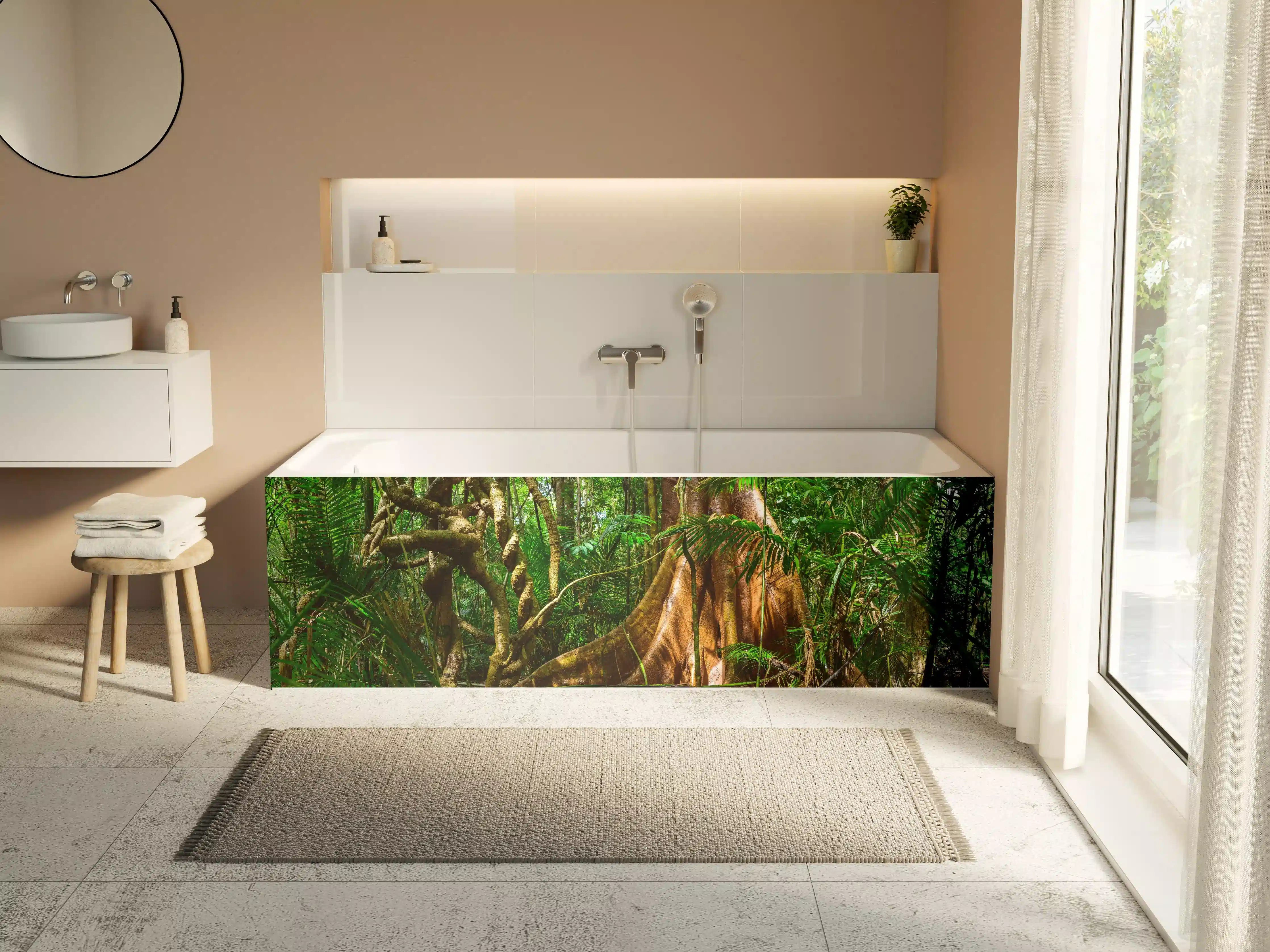 Badewannen-Rückwand - Feigenbaum