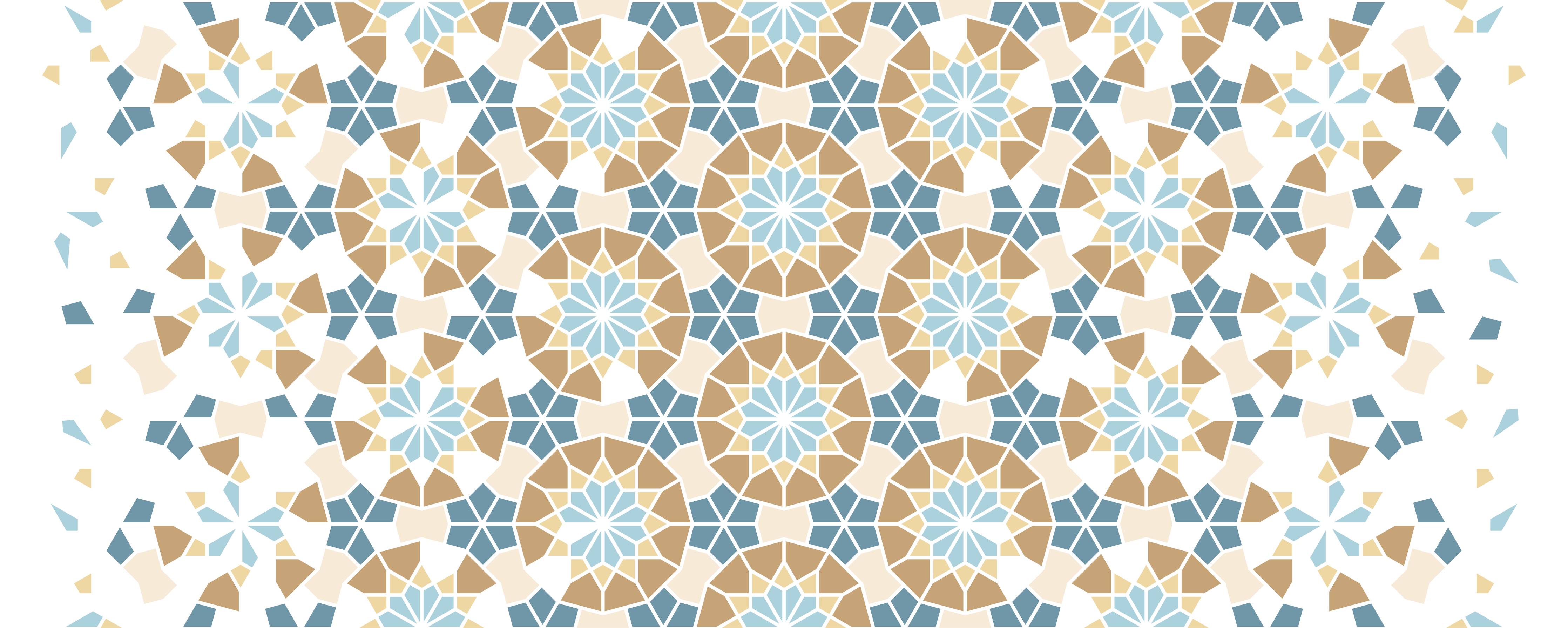 Badewannen-Rückwand-Fliesen eckige Geometrie