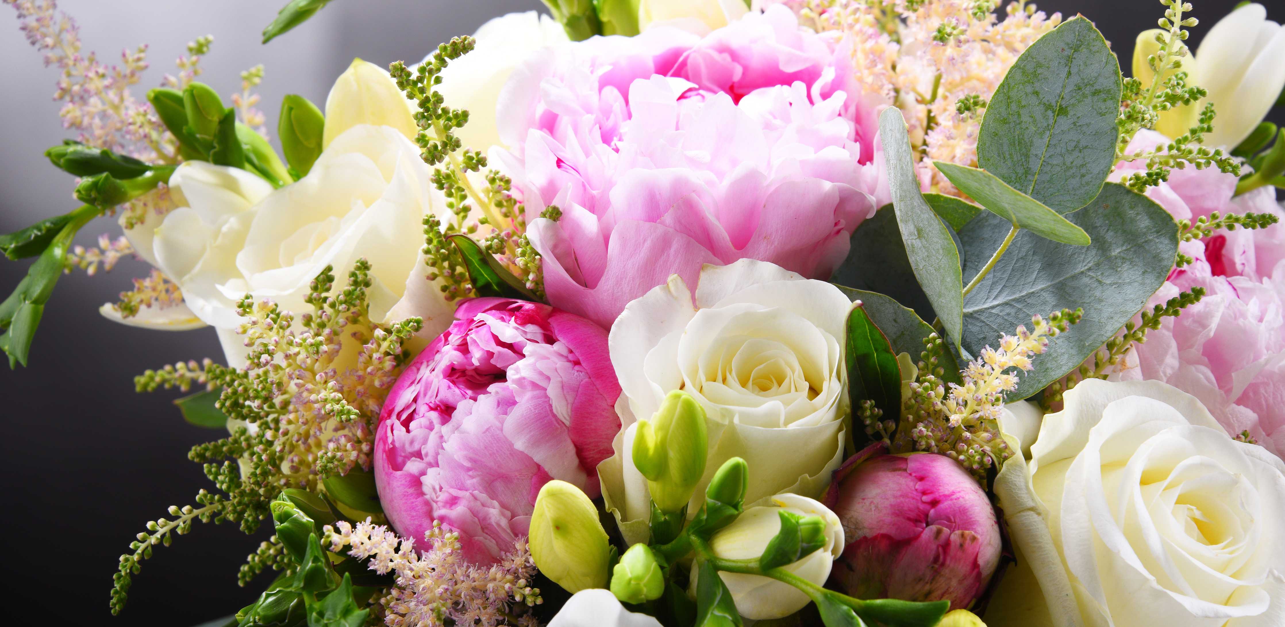 Badewannen-Rückwand-Frischer Blumenstrauß Mix