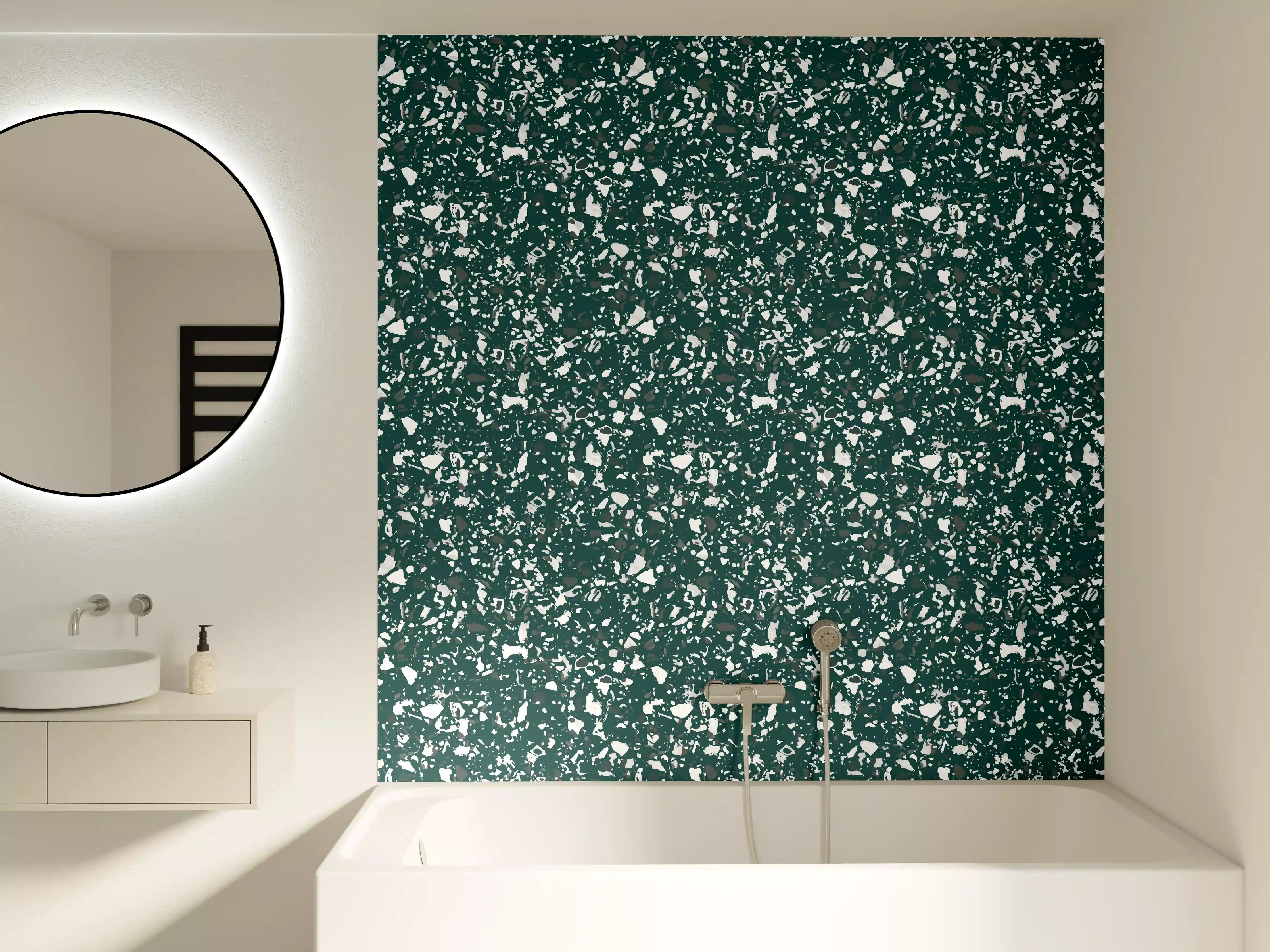 Badewannen-Rückwand - Glitzernde Meeresoberfläche