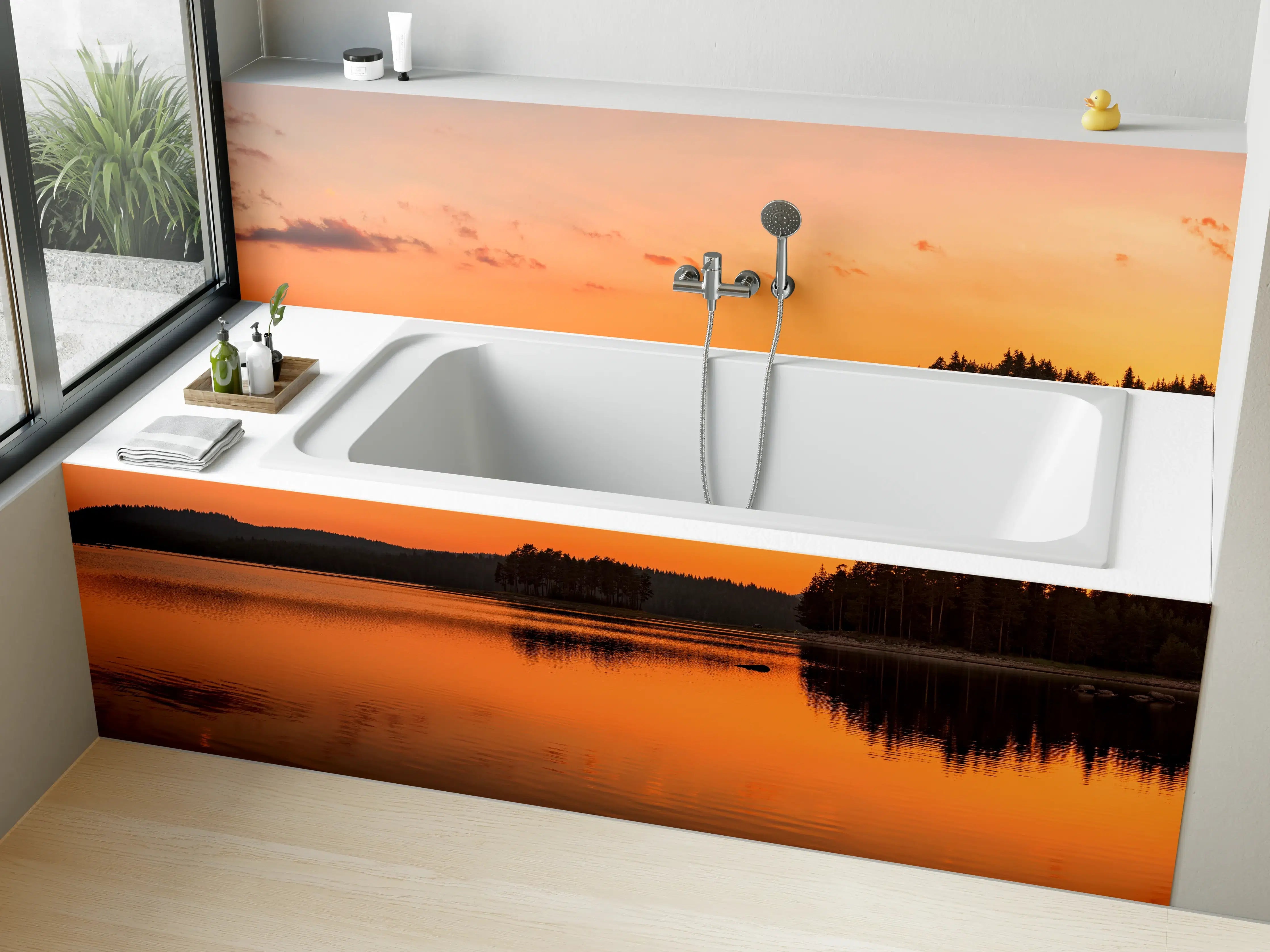 Badewannen-Rückwand - Goldener See - Bulgarien