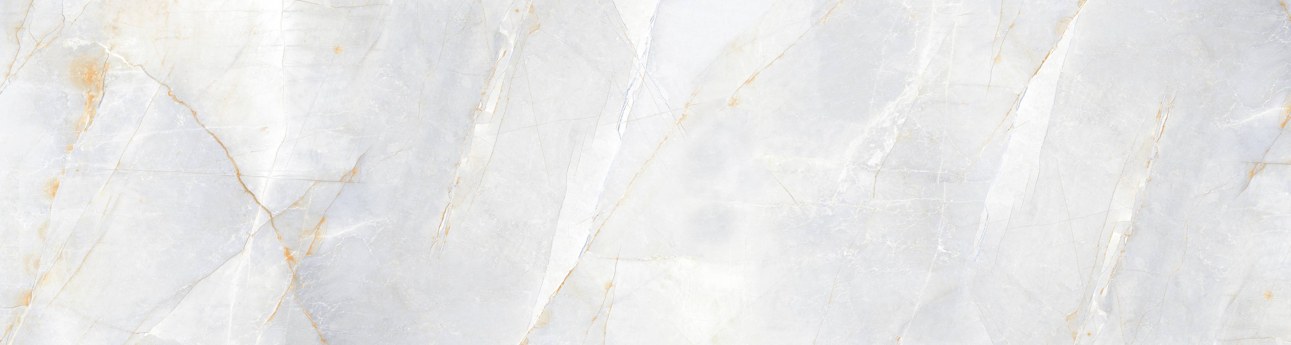 Badewannen-Rückwand-Grauweißer Marmor mit Gold-Details