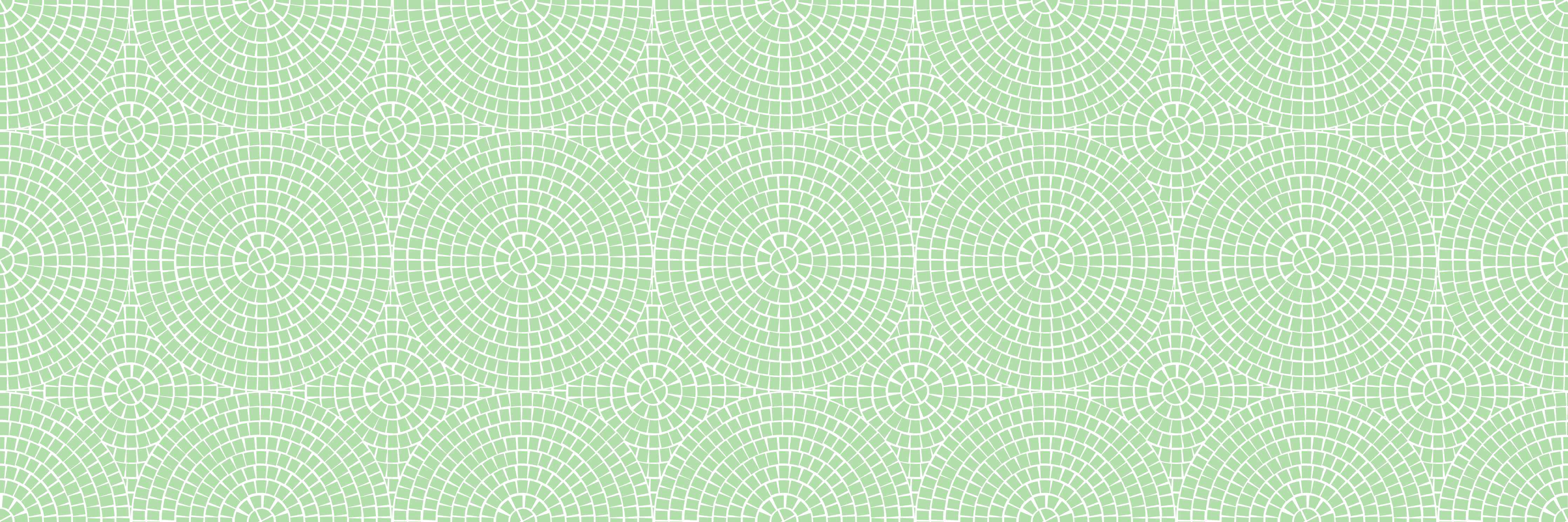 Badewannen-Rückwand-Helle grüne geometrische Musterfläche