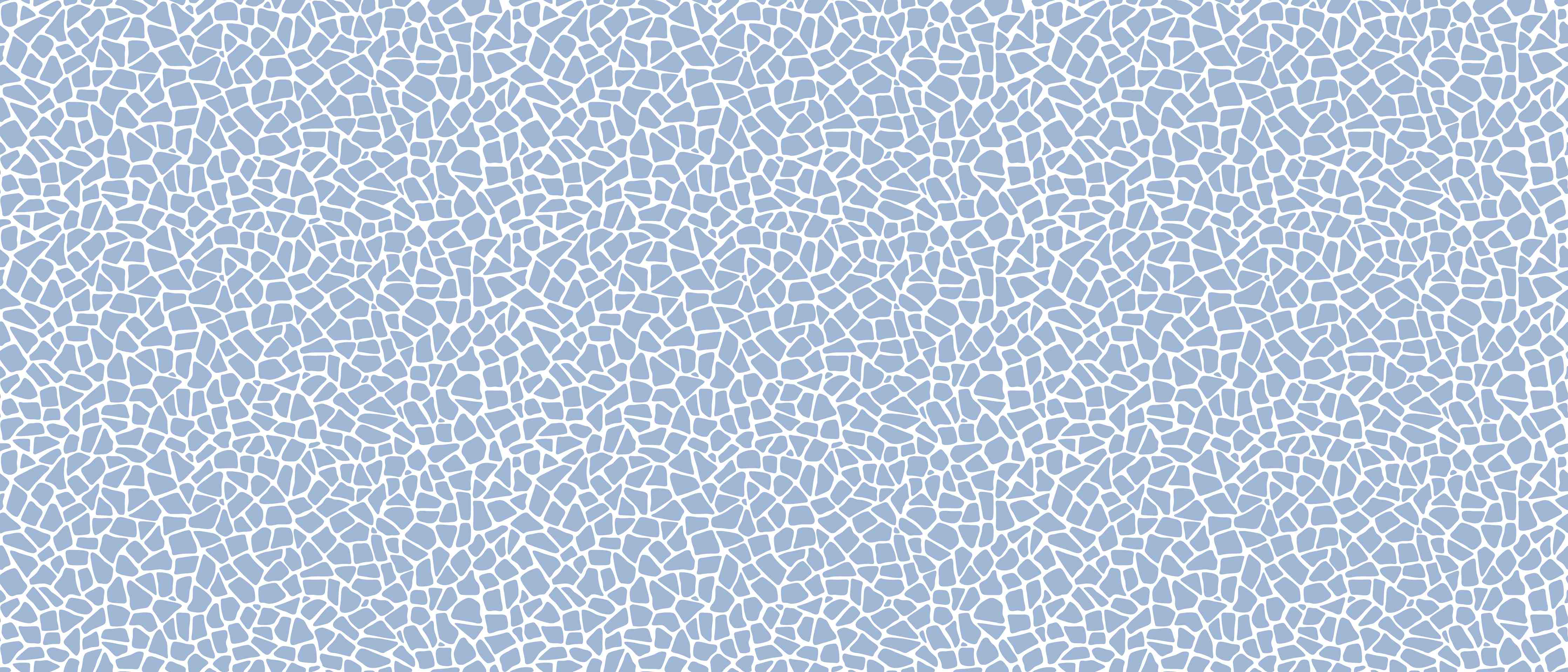 Badewannen-Rückwand-Helles Mosaik in Blau und Weiß