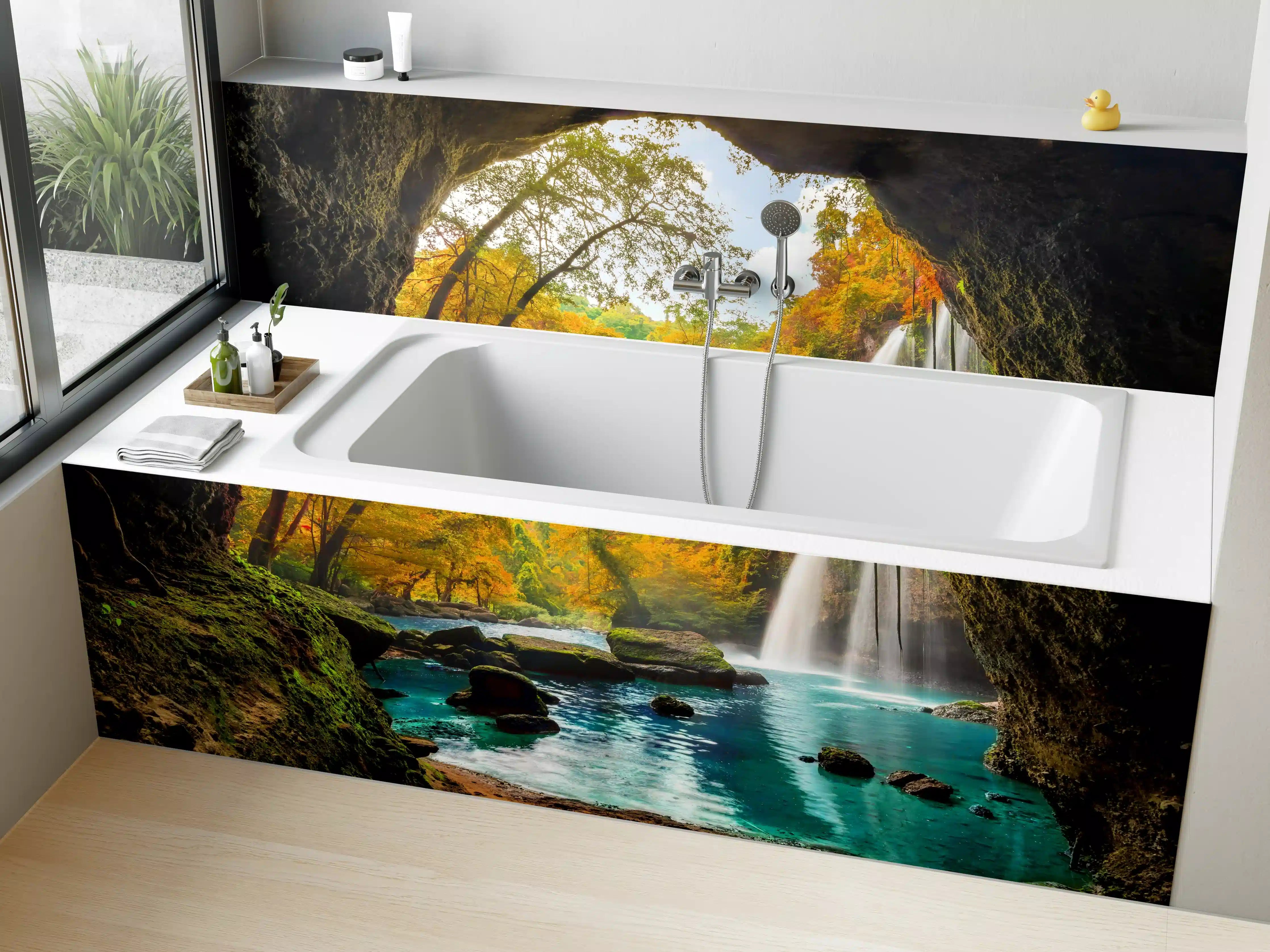 Badewannen-Rückwand - Heo Suwat Wasserfall in Thailand