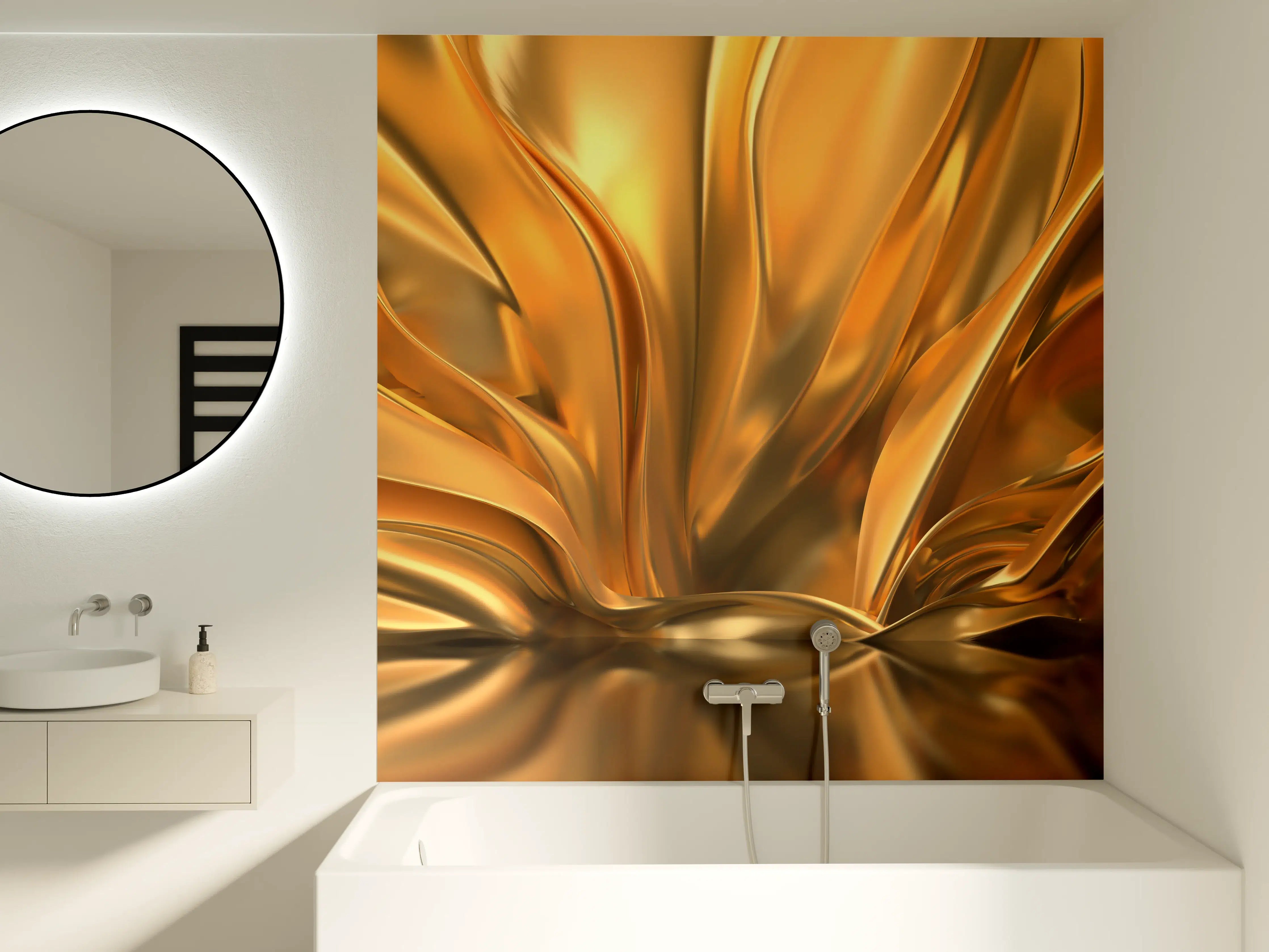 Badewannen-Rückwand - Luxus-Weidf-Grau-Marmor-Textur