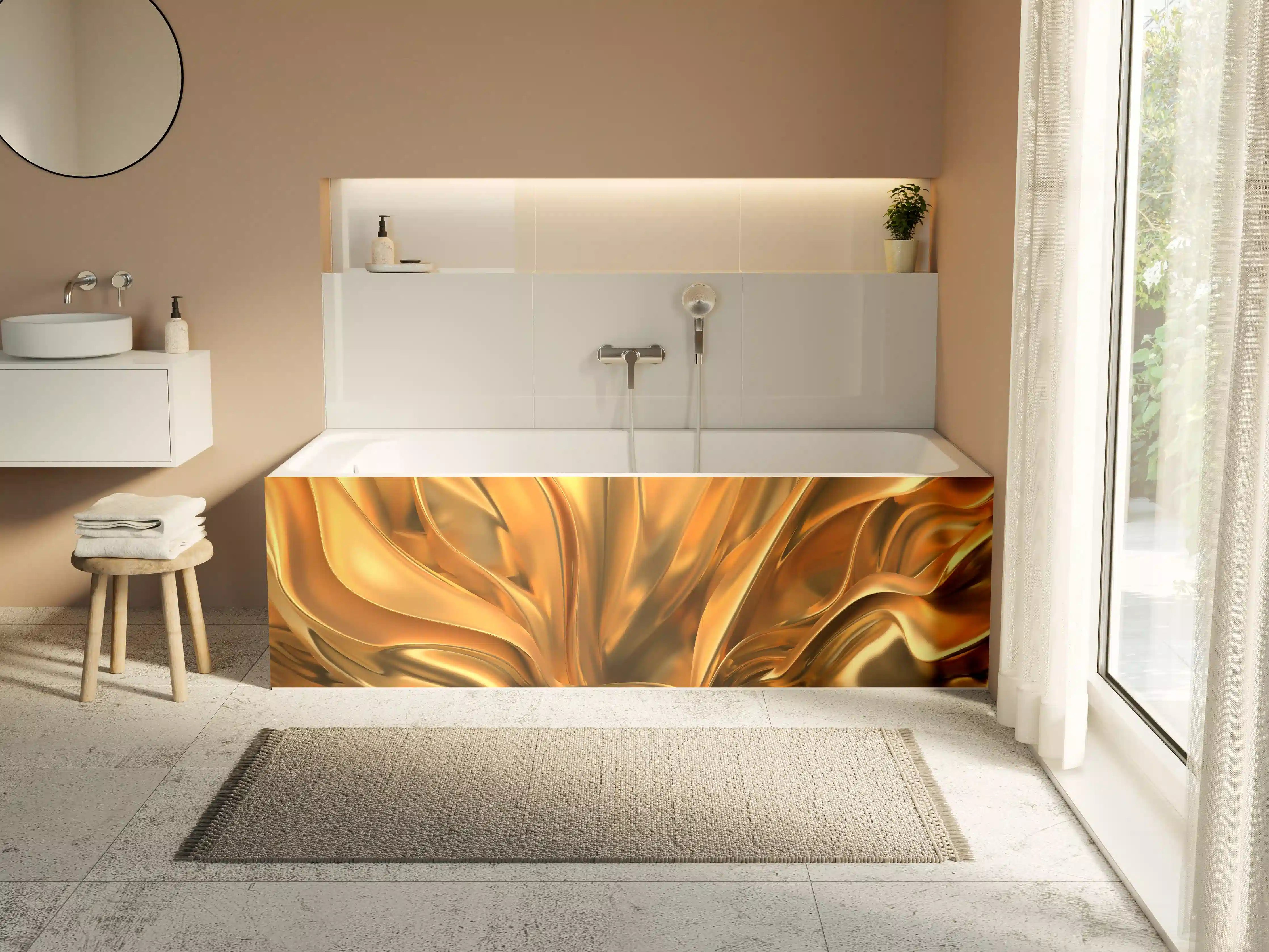 Badewannen-Rückwand - Luxus-Weidf-Grau-Marmor-Textur
