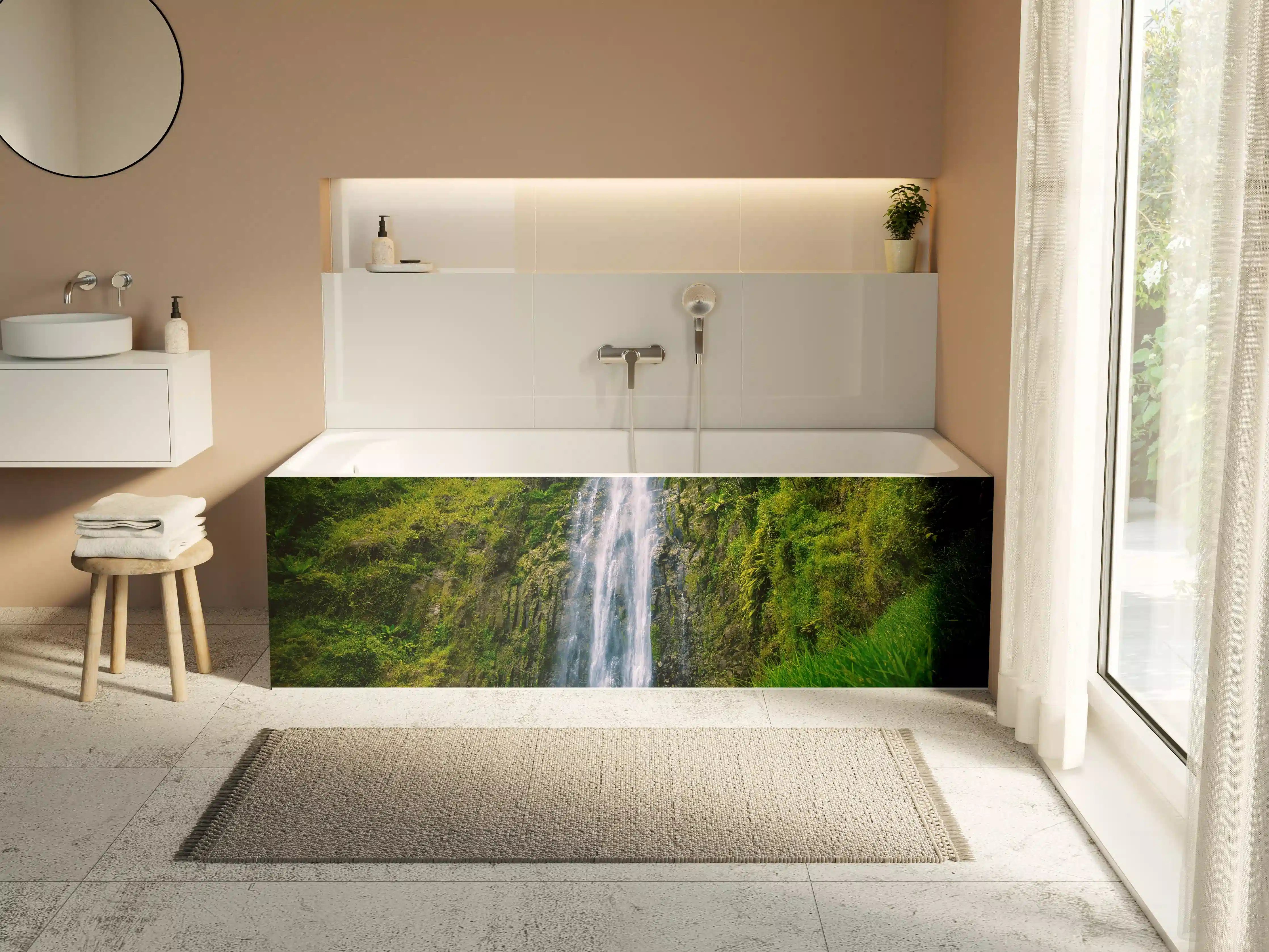 Badewannen-Rückwand - Materuni Waterfall