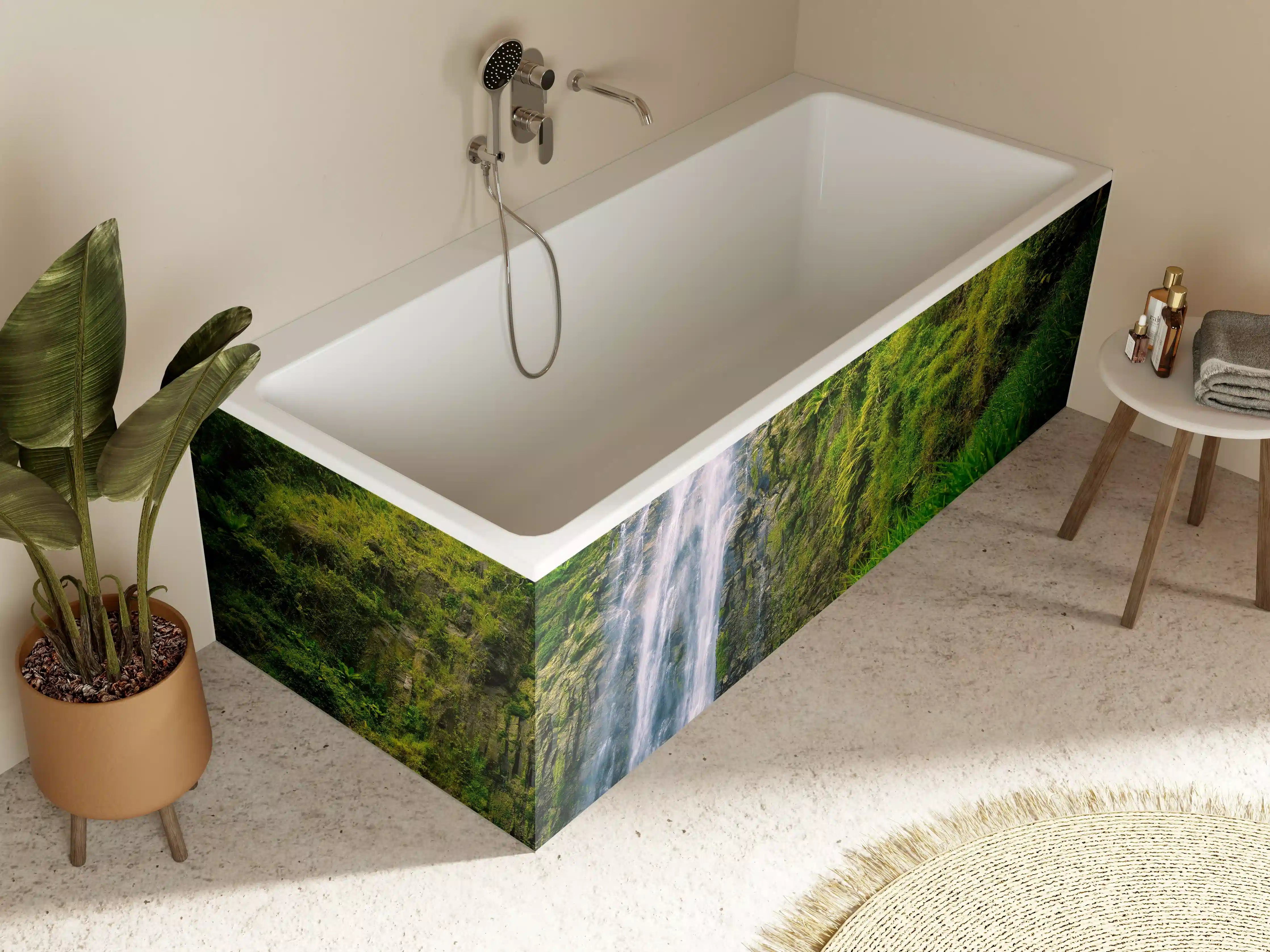 Badewannen-Rückwand - Materuni Waterfall
