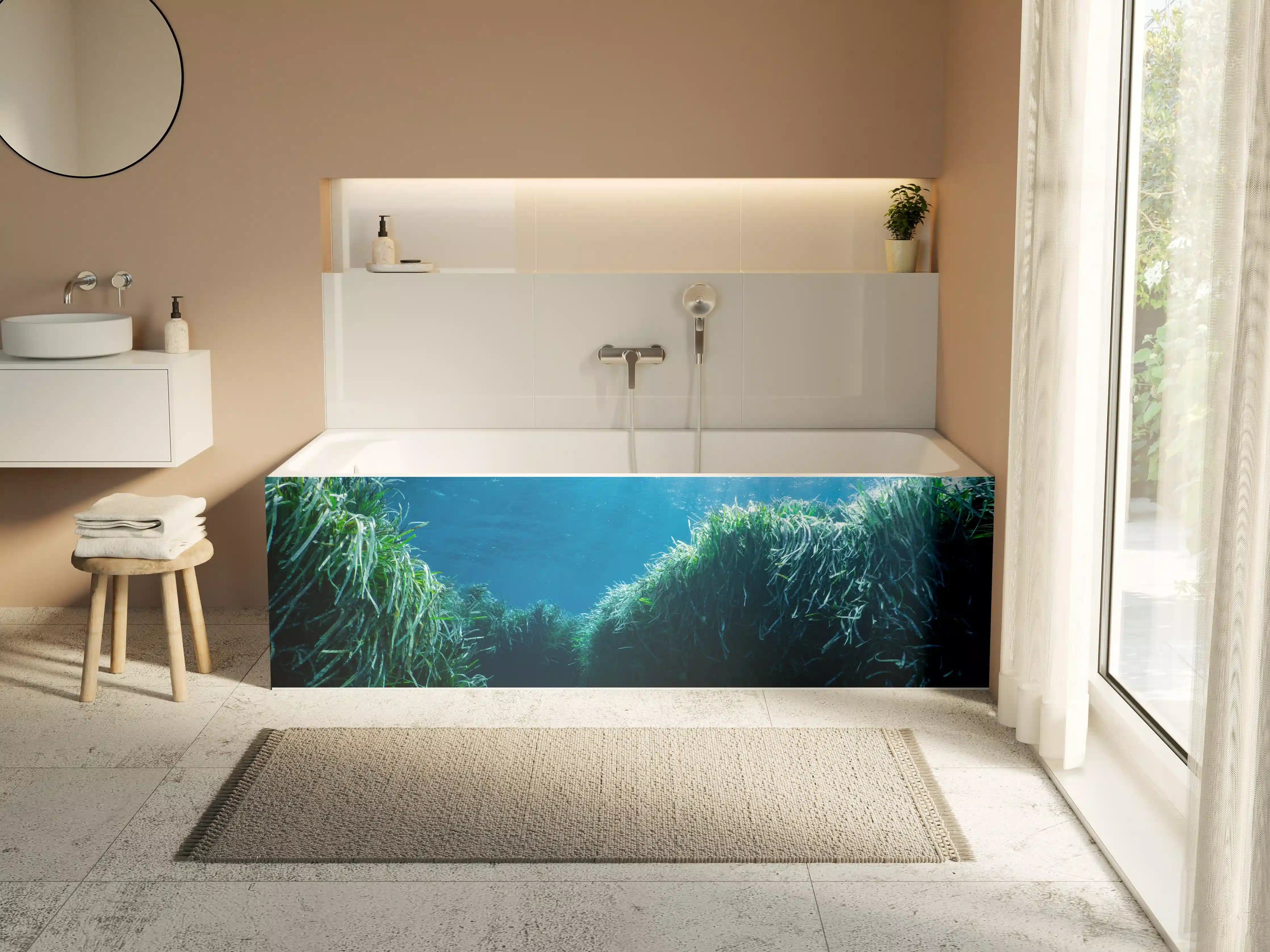 Badewannen-Rückwand - Mesmerizing Unterwasser