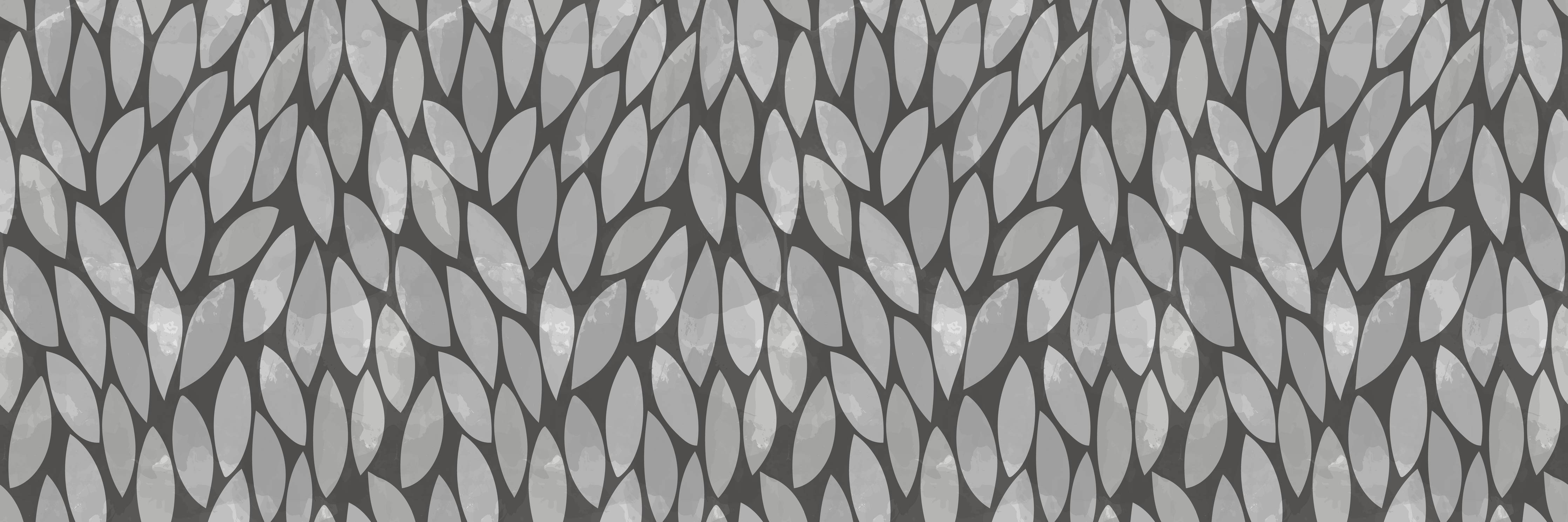Badewannen-Rückwand-Moderne Graue Blätter-Textur
