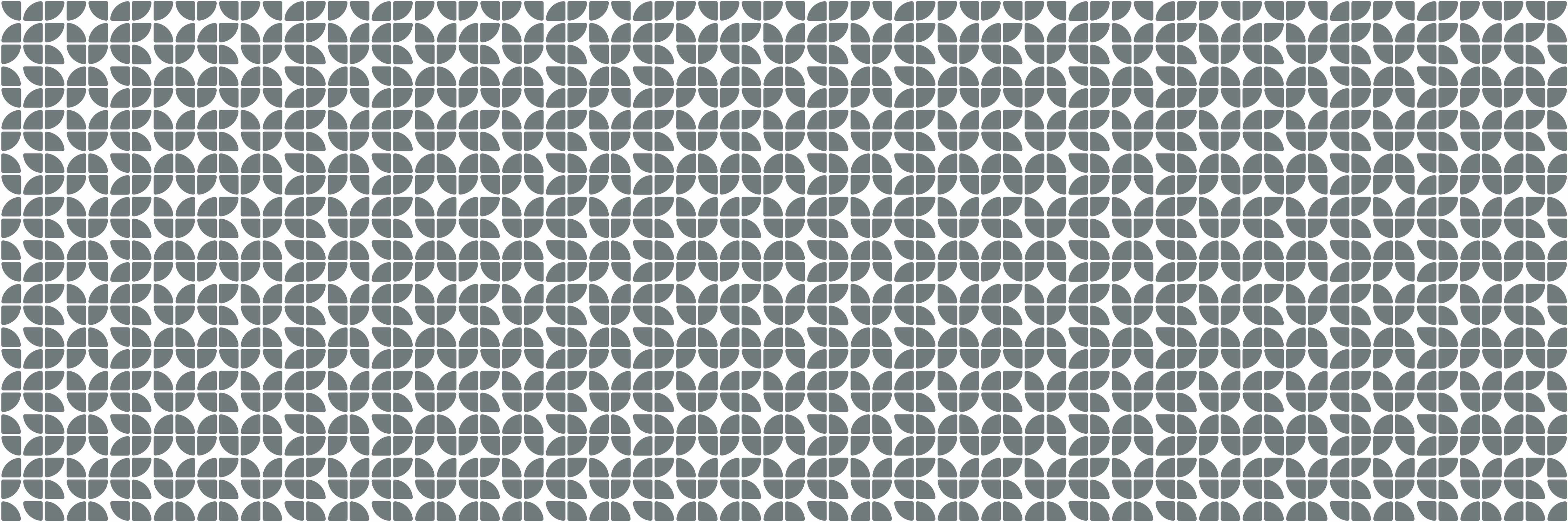 Badewannen-Rückwand-Moderne geometrische Muster in Grau und Weiß