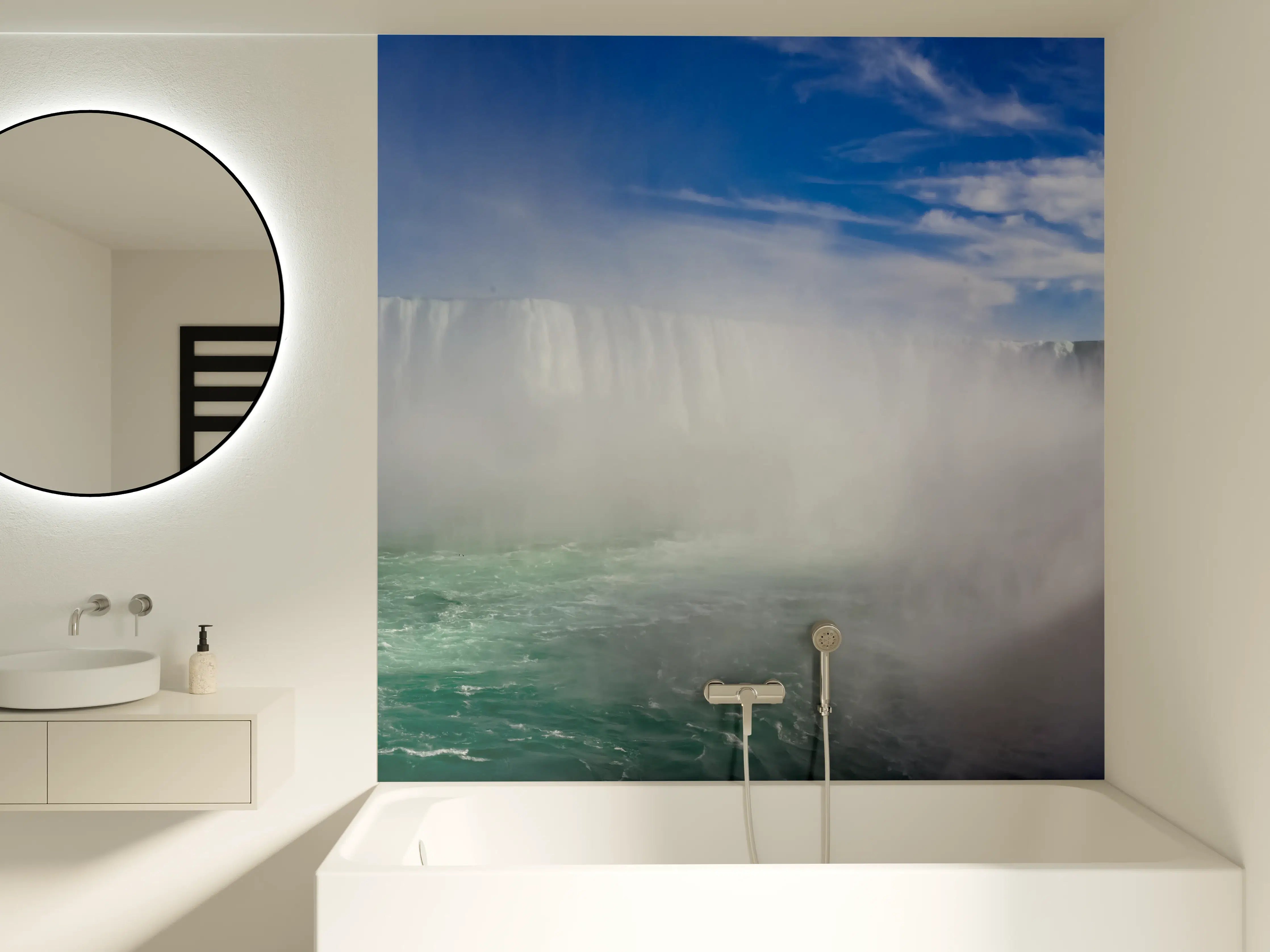 Badewannen-Rückwand - Niagara Wasserfälle
