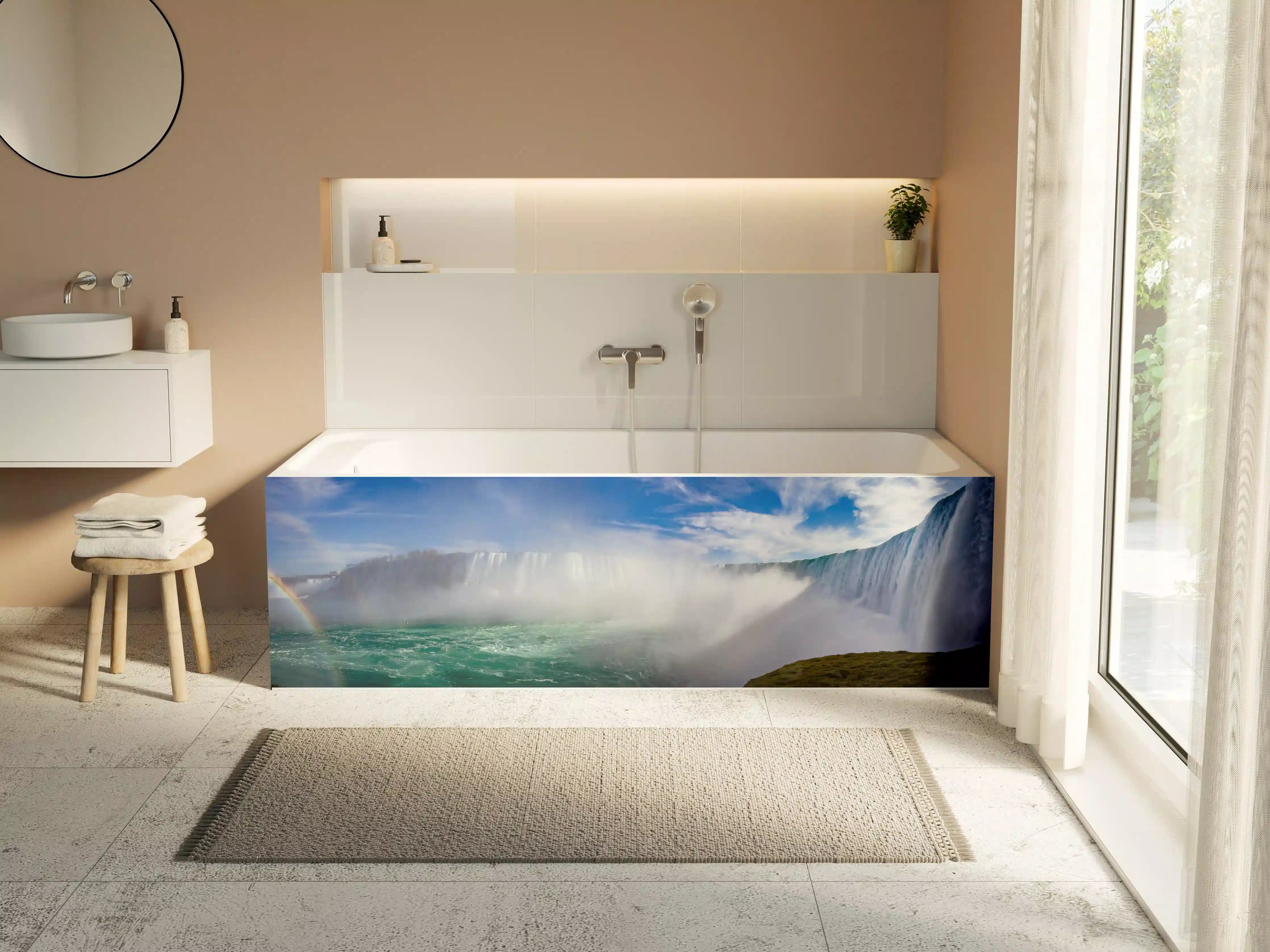 Badewannen-Rückwand - Niagara Wasserfälle