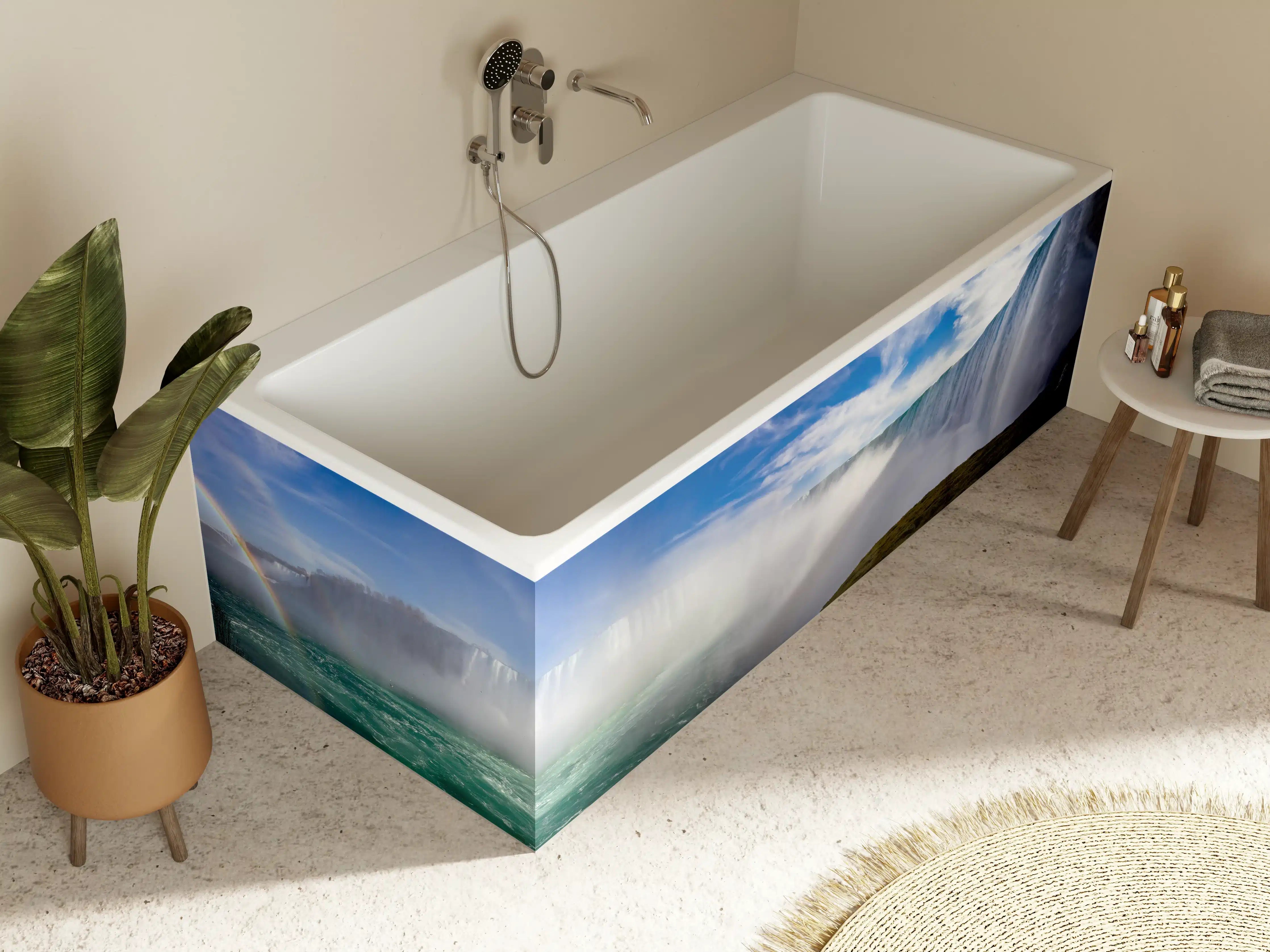 Badewannen-Rückwand - Niagara Wasserfälle