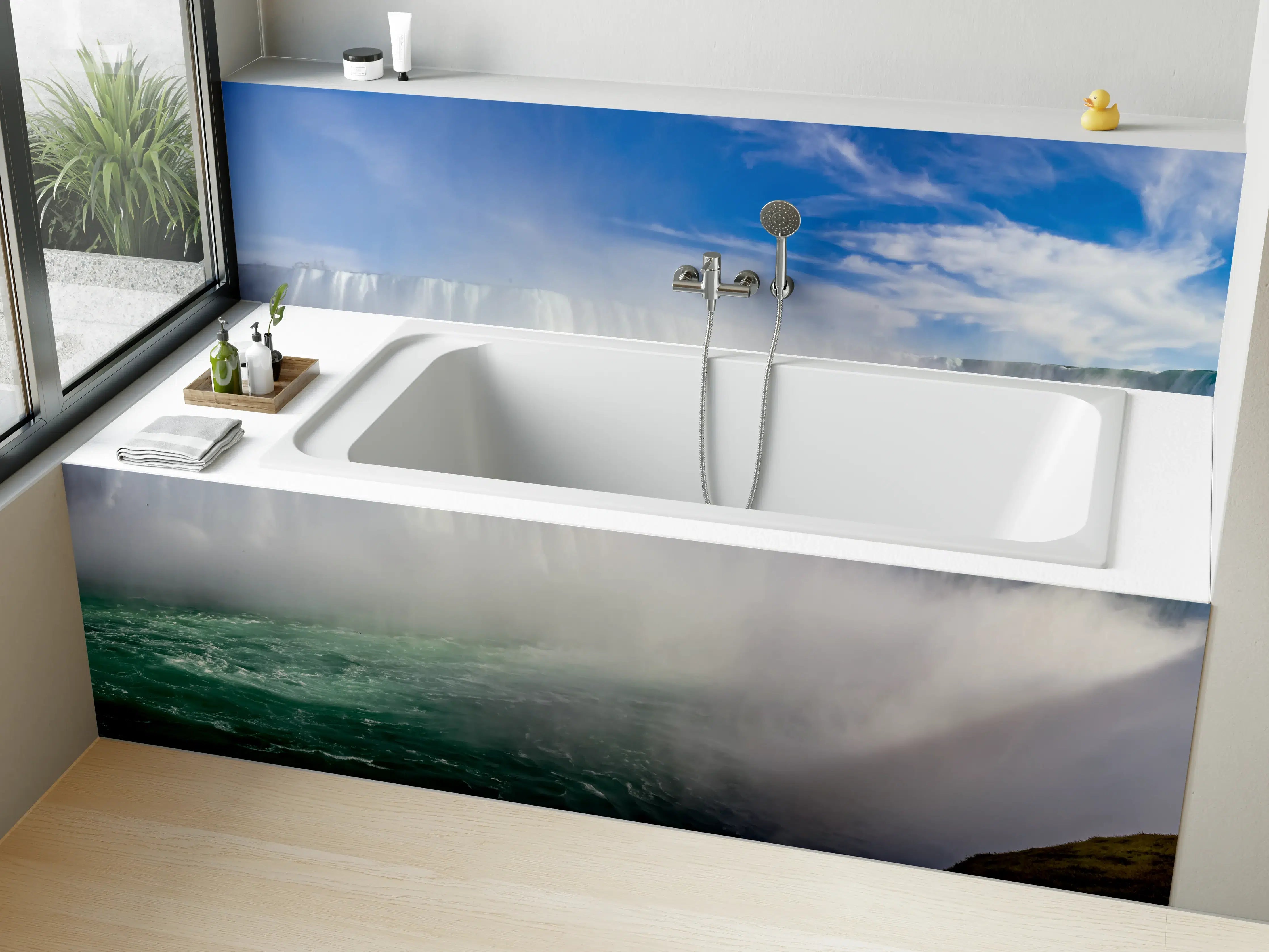 Badewannen-Rückwand - Niagara Wasserfälle