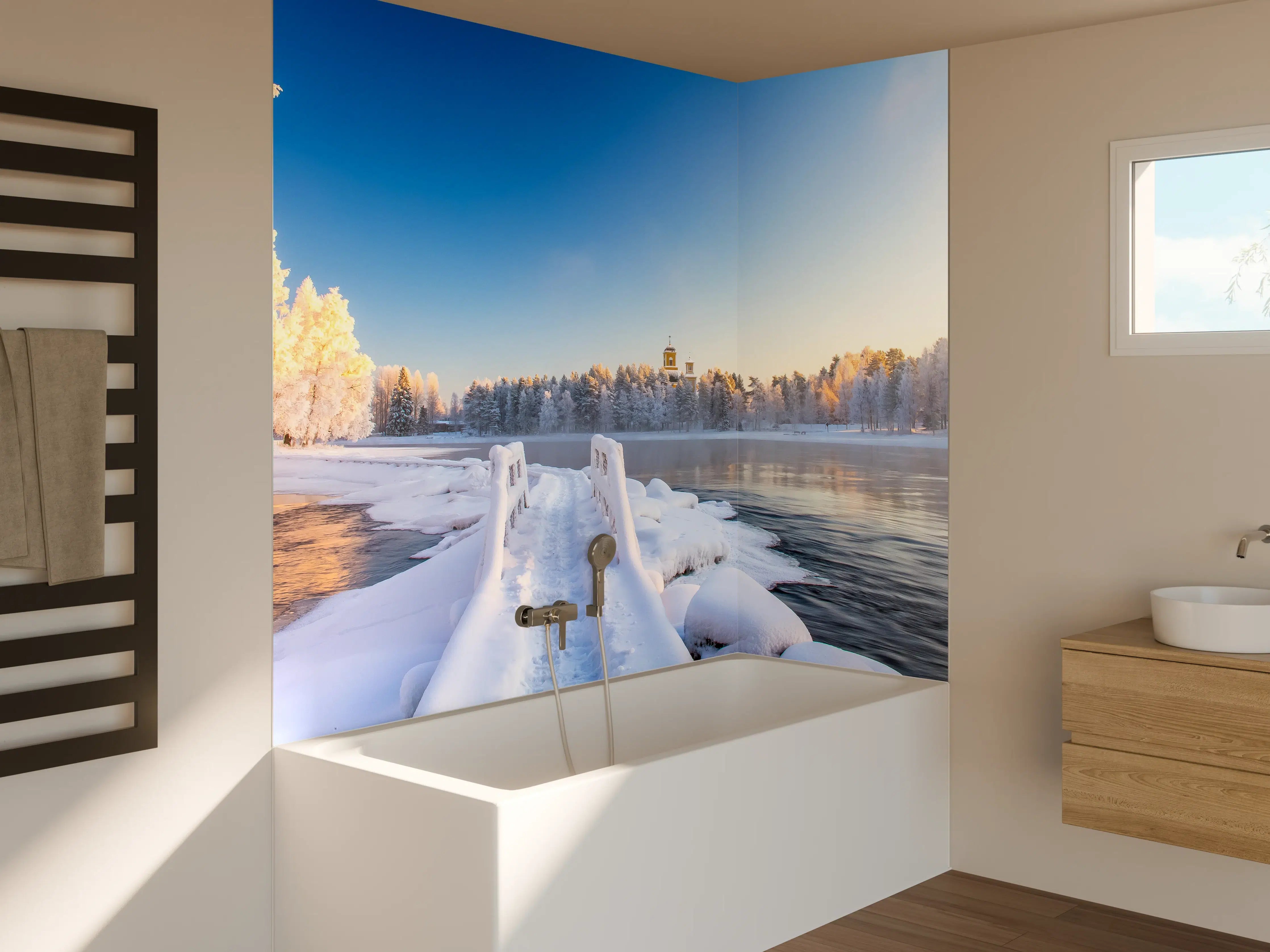 Badewannen-Rückwand - Pajakka Winter