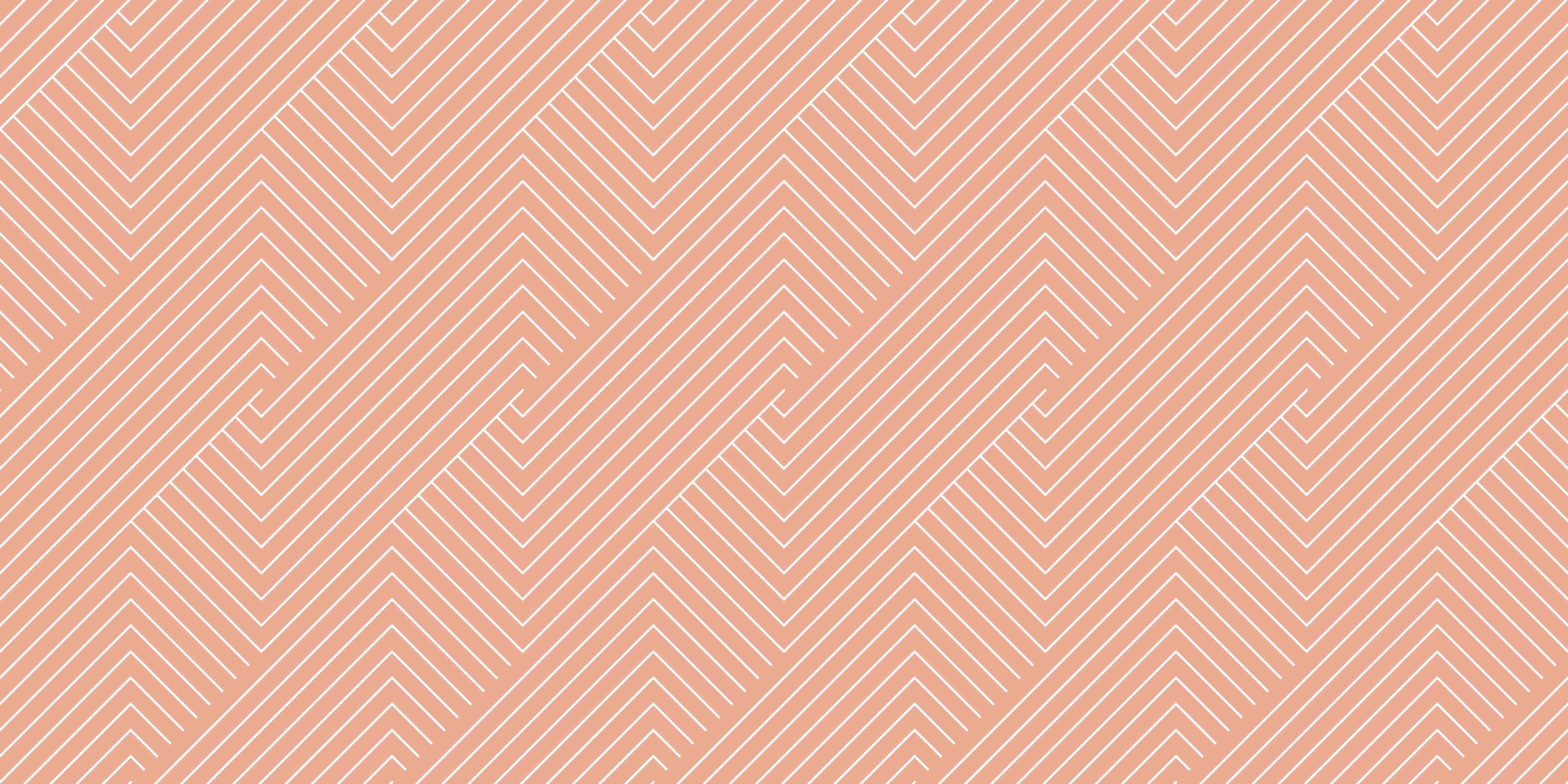 Badewannen-Rückwand-Peach- und Beige-Aquarium mit Streifenmuster