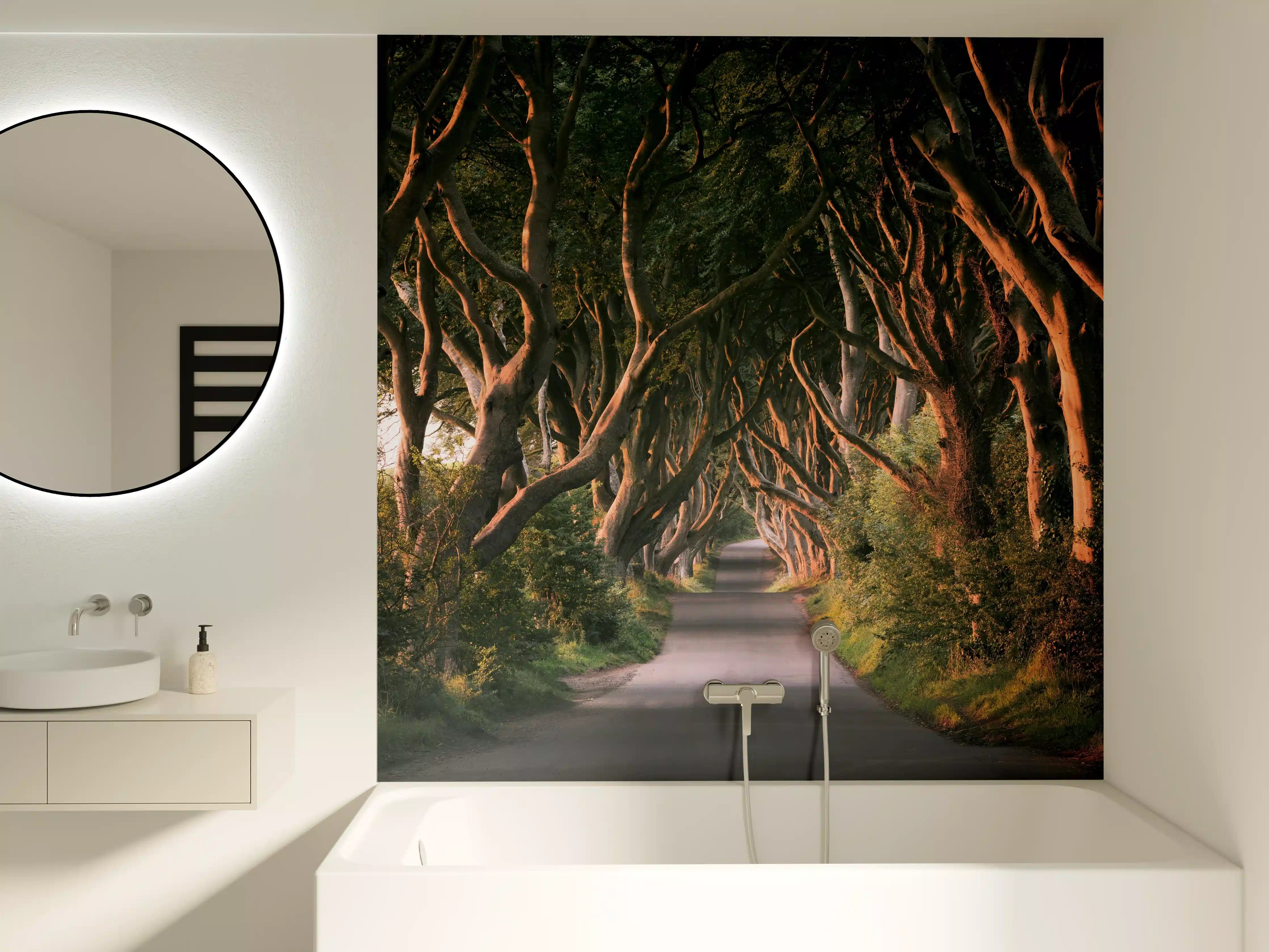 Badewannen-Rückwand - Red Avenue