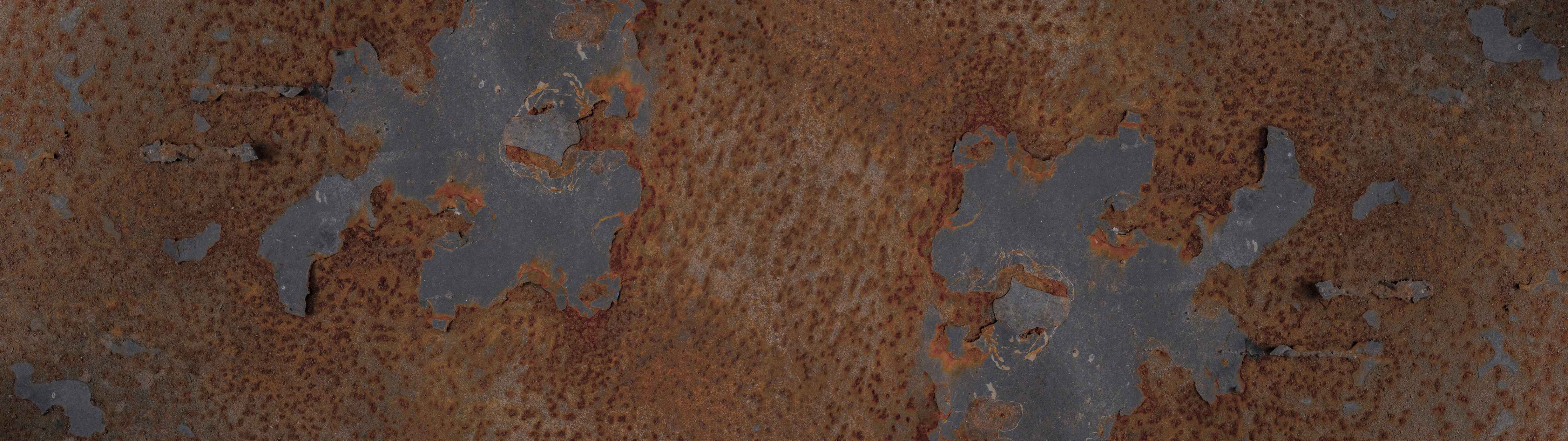 Badewannen-Rückwand-Rostiges Metall im Grunge-Stil