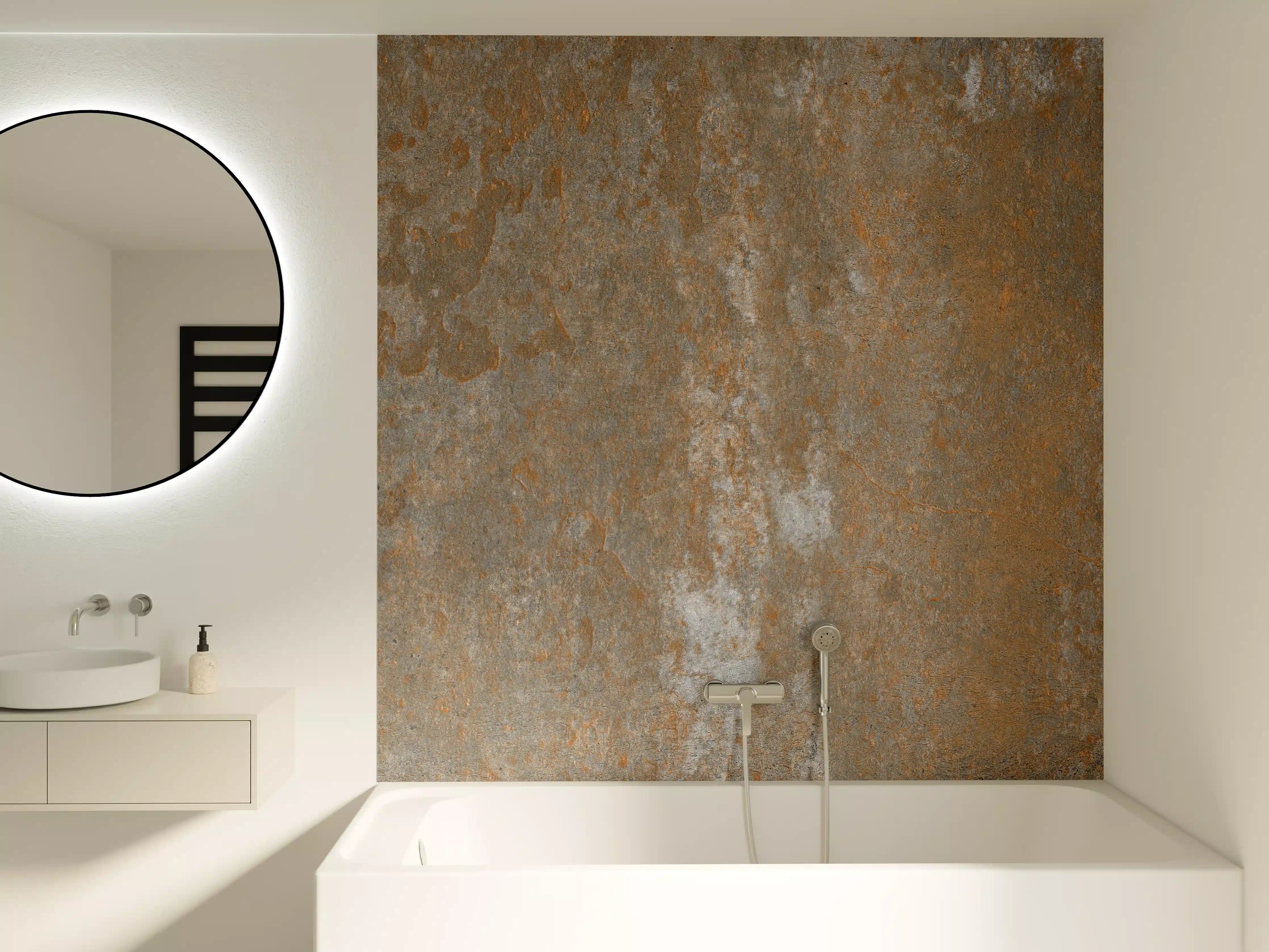 Badewannen-Rückwand - Rustikaler Stein Hintergrund