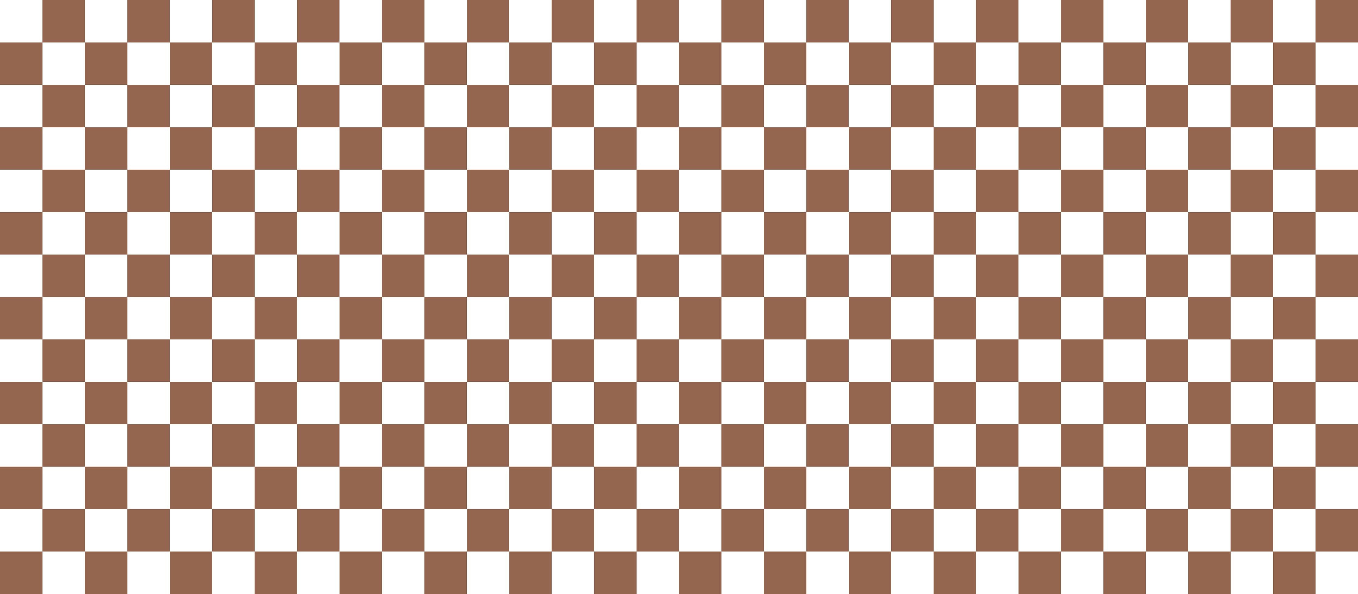 Badewannen-Rückwand-Schachbrettmuster in Braun und Weiß