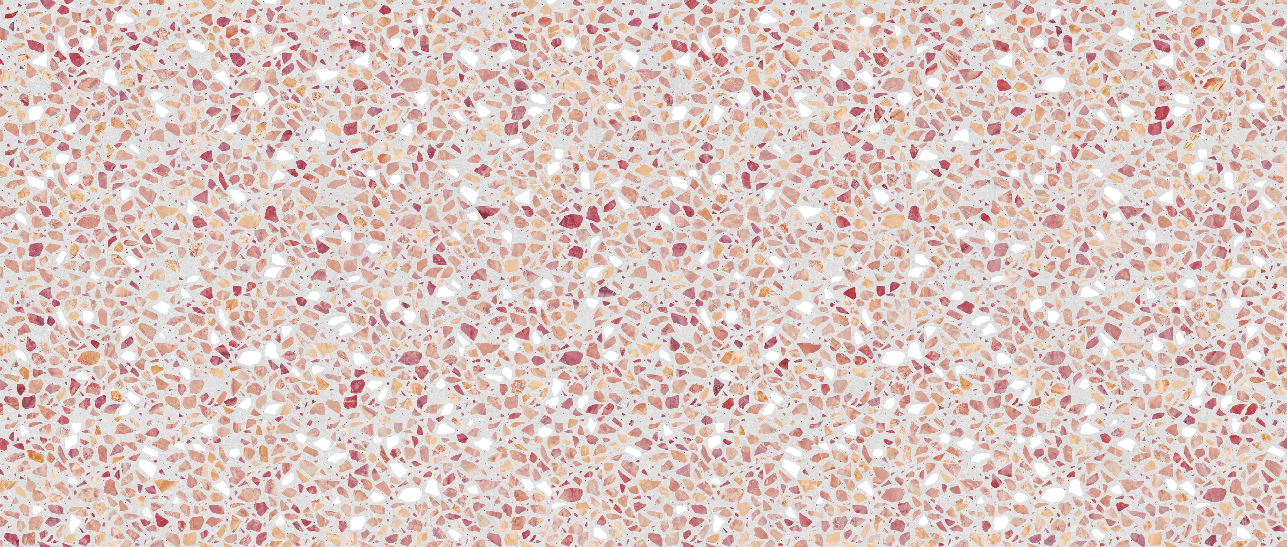 Badewannen-Rückwand-Schöne rote Terrazzo Stein Textur