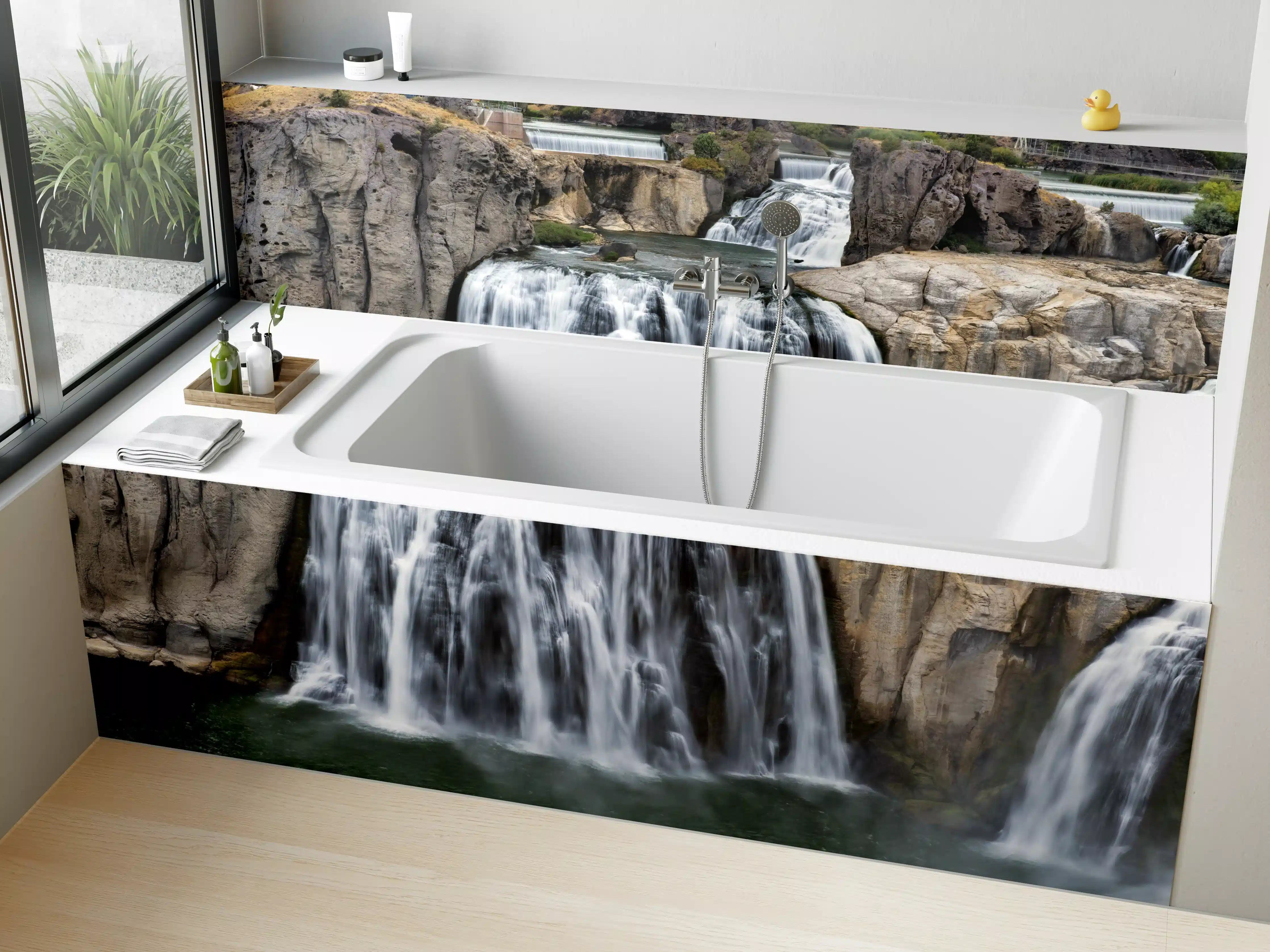 Badewannen-Rückwand - Shoshone Wasserfall