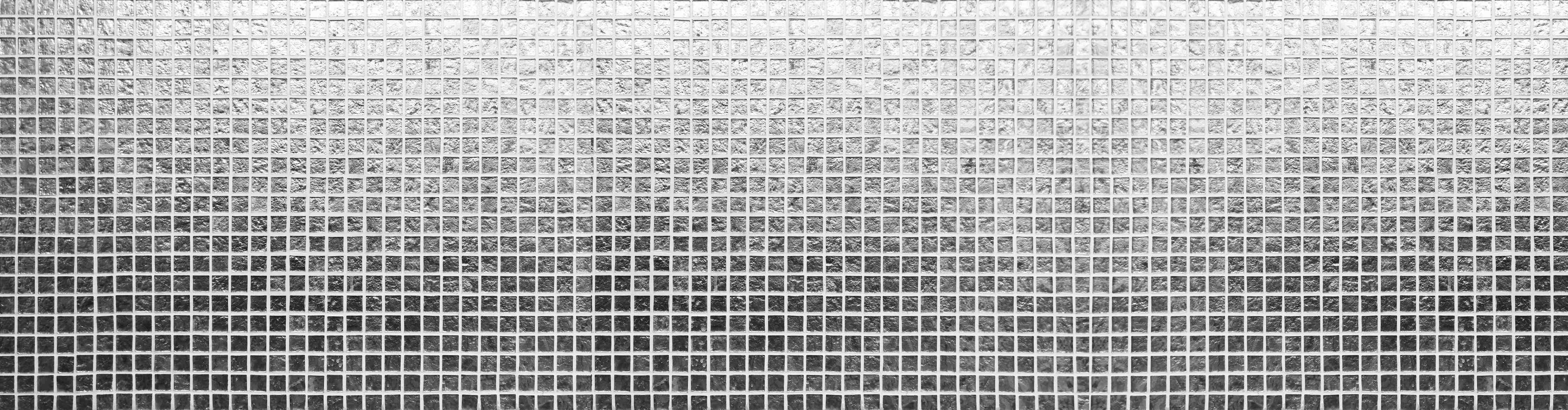 Badewannen-Rückwand-Silbernes Fliesen Mosaikmuster