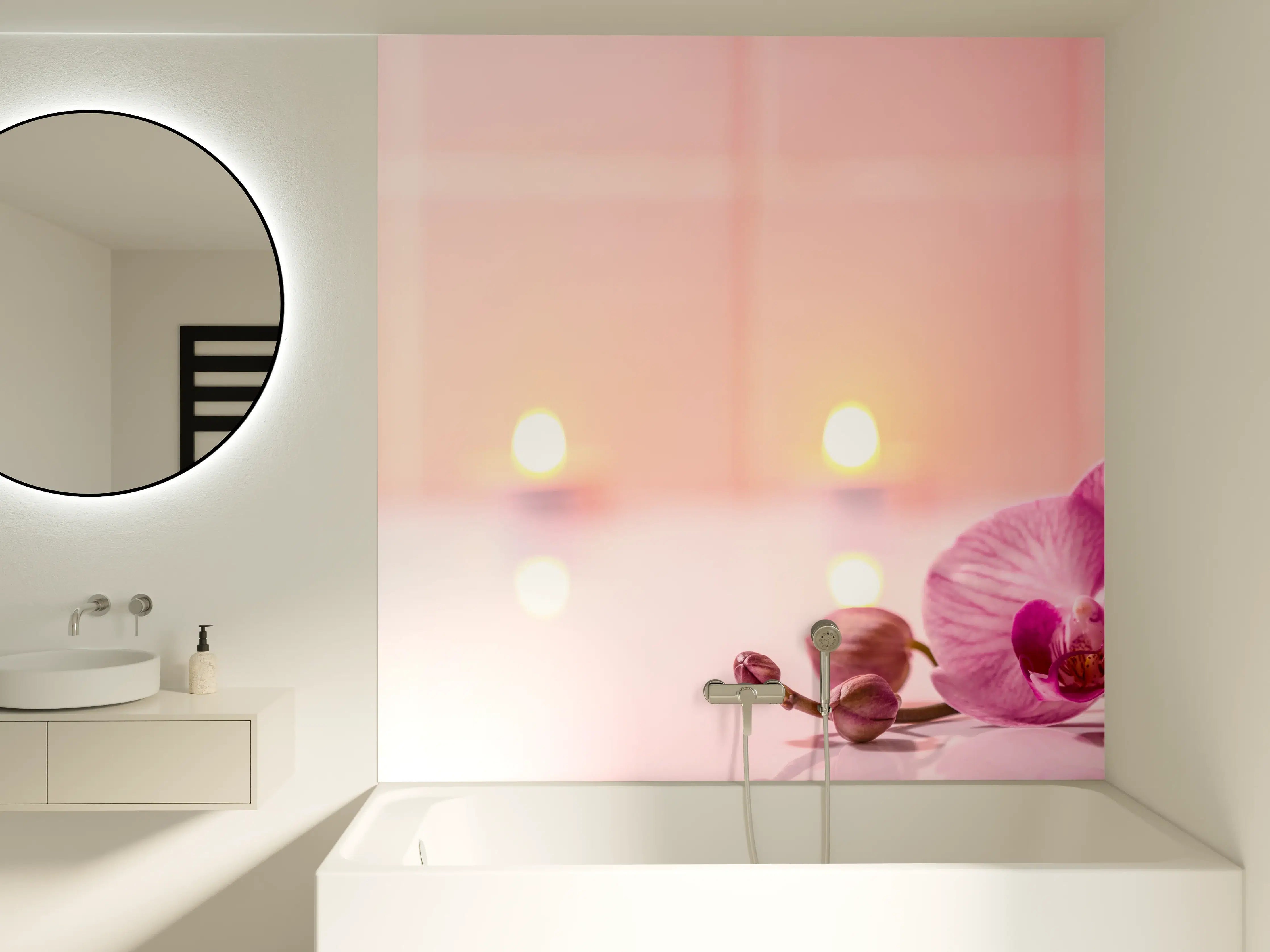 Badewannen-Rückwand - Spa-Stillleben